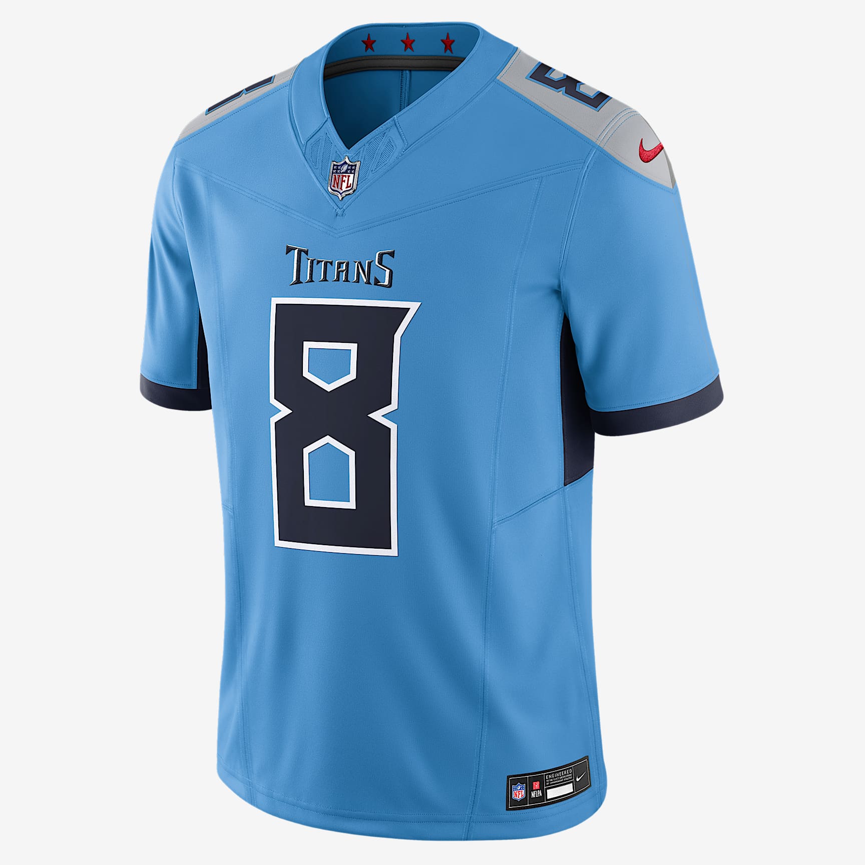 Will Levis Tennessee Titans Men's Nike Dri-FIT NFL Limited Jersey
