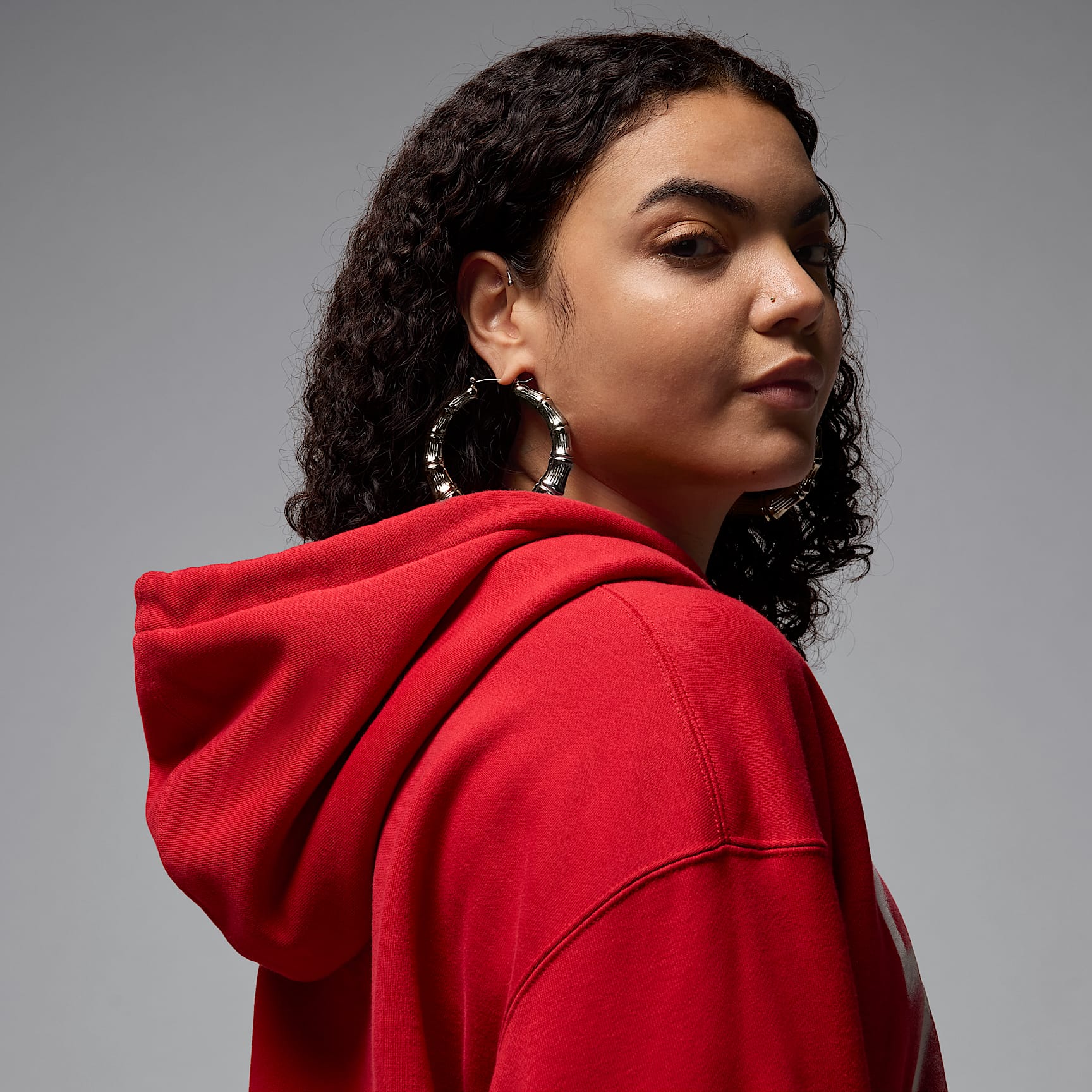 Jordan Flight Fleece Women's Cropped Satin-Lined Hoodie