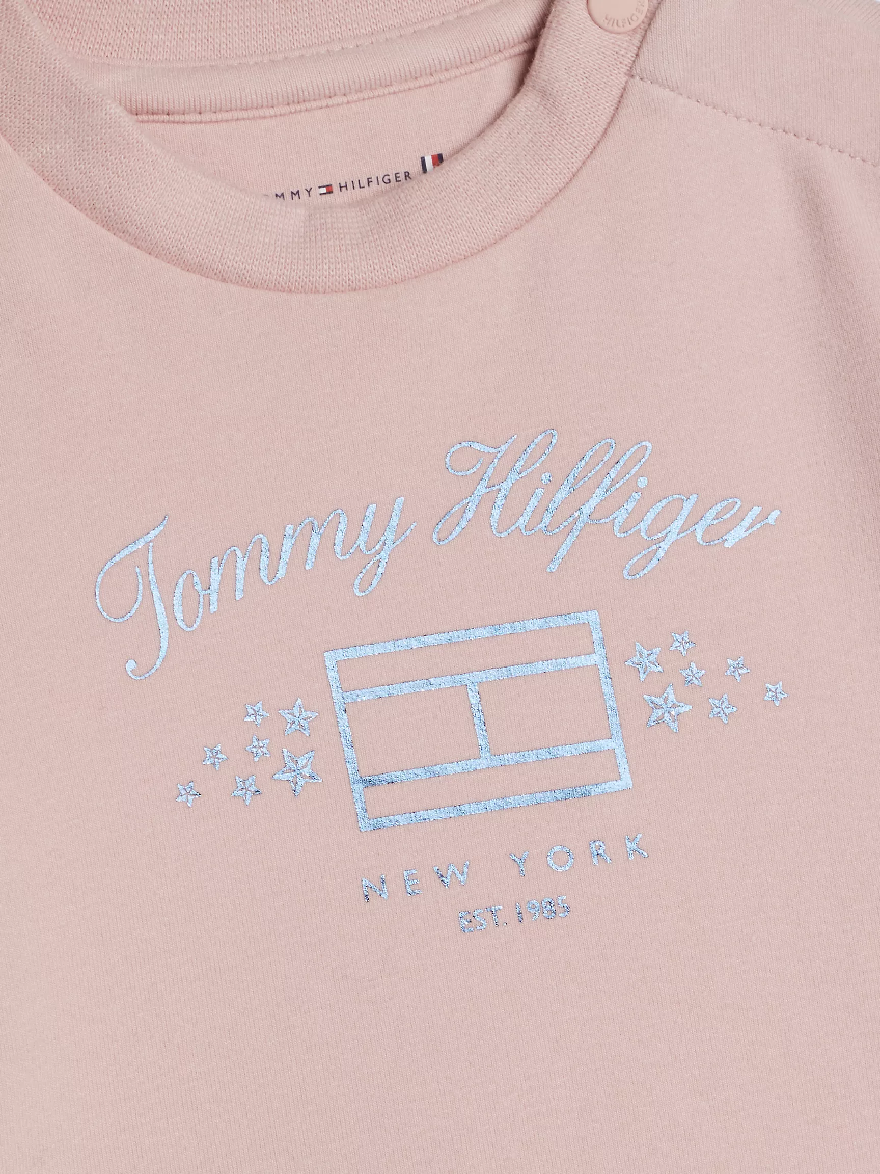 Детская футболка Tommy Hilfiger, Детская футболка с логотипом звезды и флага