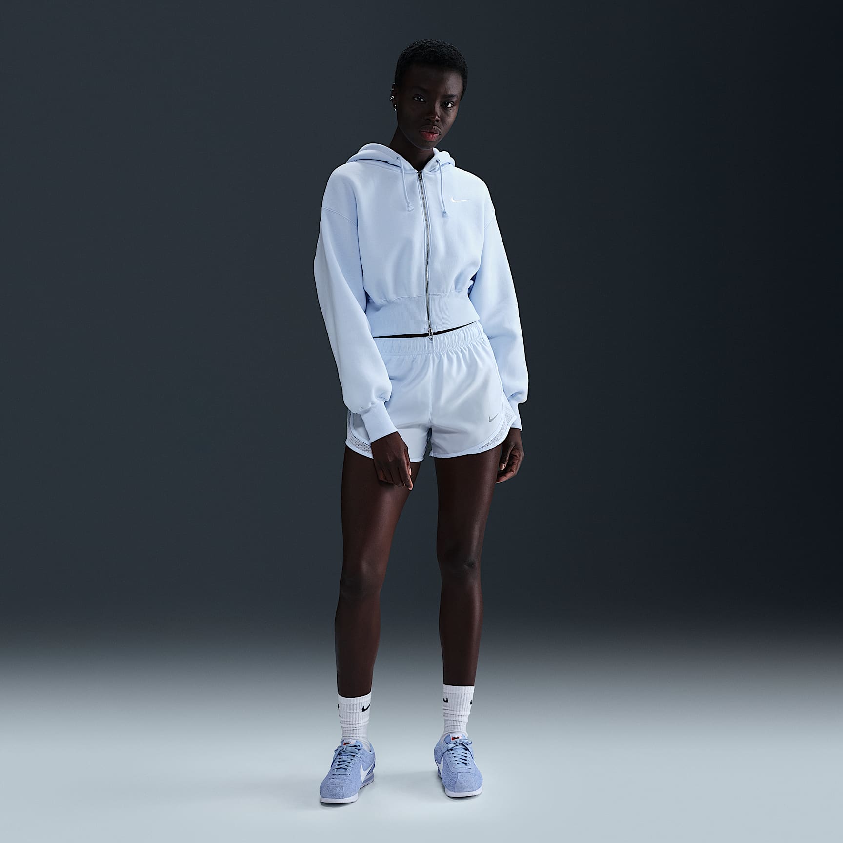 Nike Sportswear Phoenix Fleece Women's Loose Cropped Full-Zip Hoodie