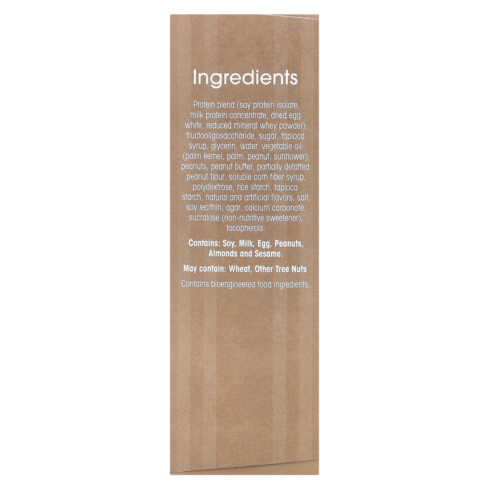 WonderSlim, батончик с протеином и клетчаткой, пушистый орех, 7 батончиков по 42 г (1,48 унции)