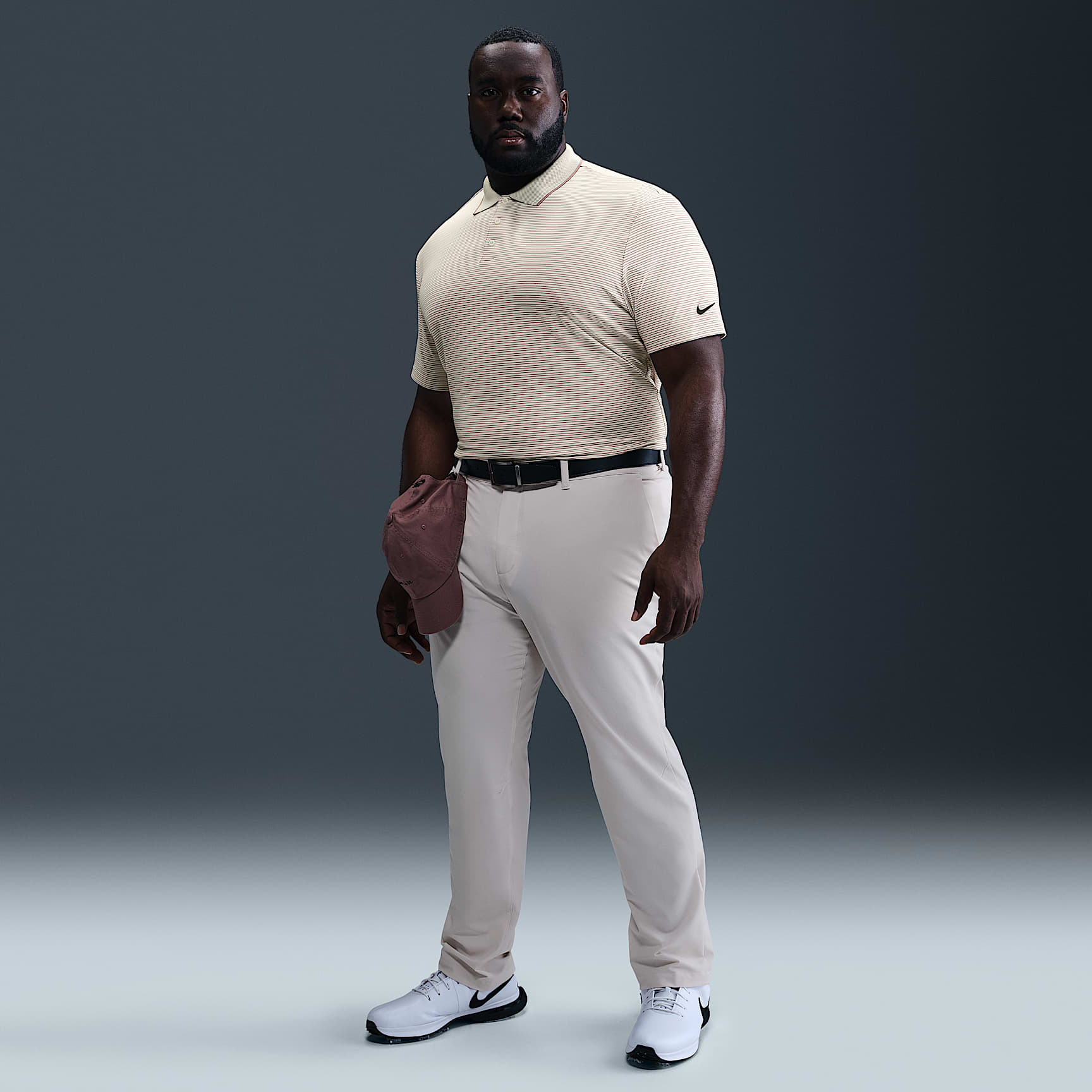 Nike Tour Men's Dri-FIT Striped Golf Polo