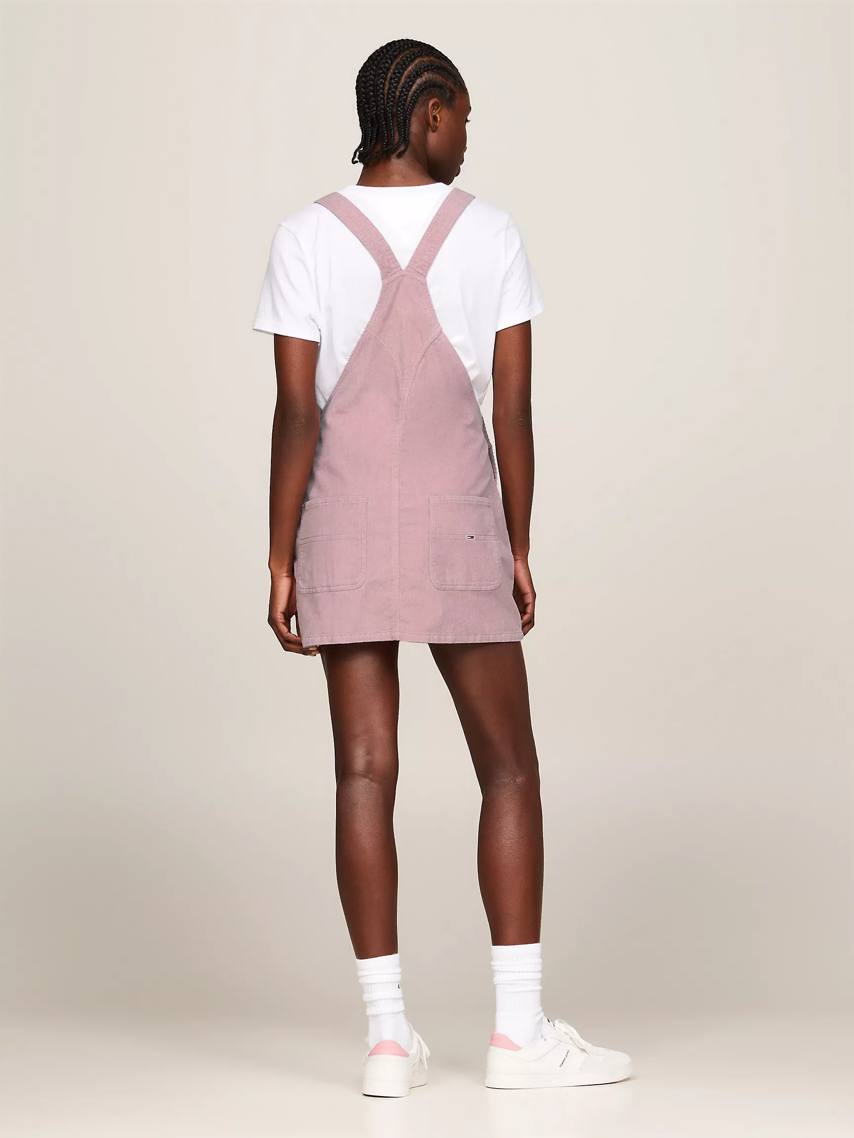 Женское платье Tommy Hilfiger, Мини-платье-сарафан из вельвета