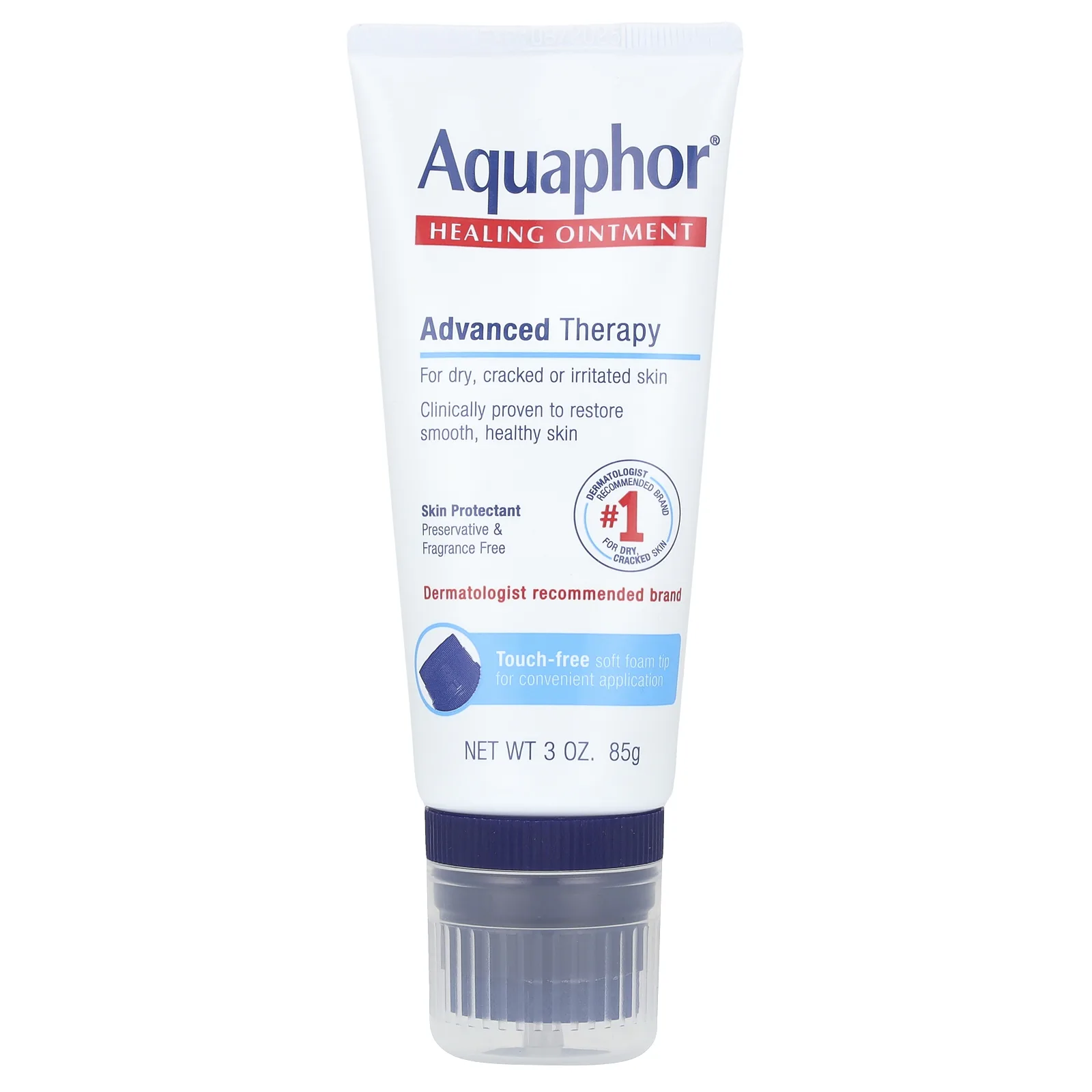 Aquaphor, Advanced Therapy, лечебная мазь, 85 г (3 унции)