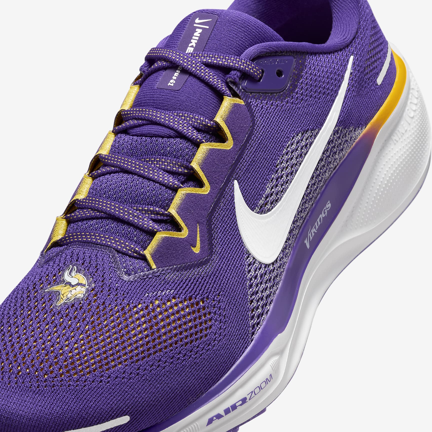 Nike Pegasus 41 NFL Minnesota Vikings Men's Road Running Shoes