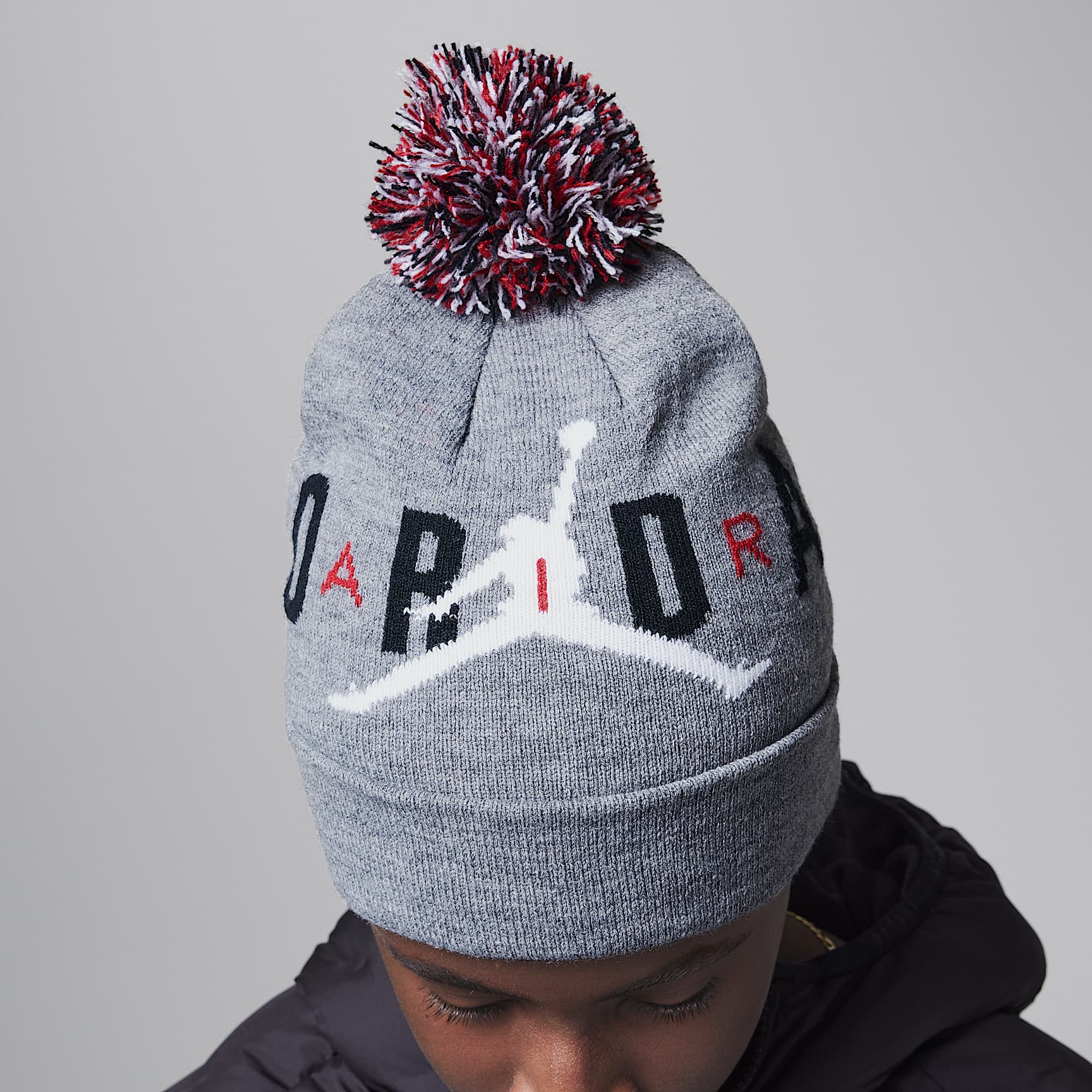 Jordan Pom Beanie Set Big Kids 2-Piece Set