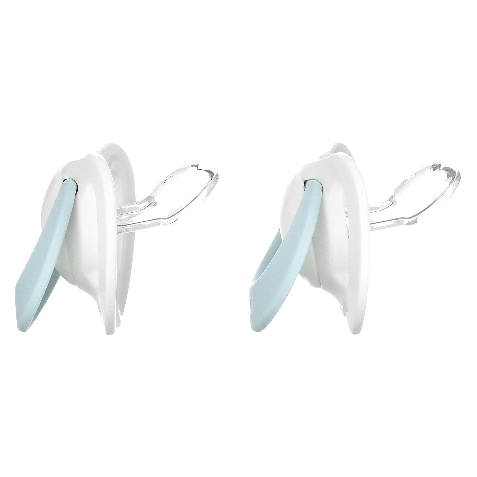 NUK, ортстоматологическая соска, для детей 0–2 месяца, синяя, 2 шт.