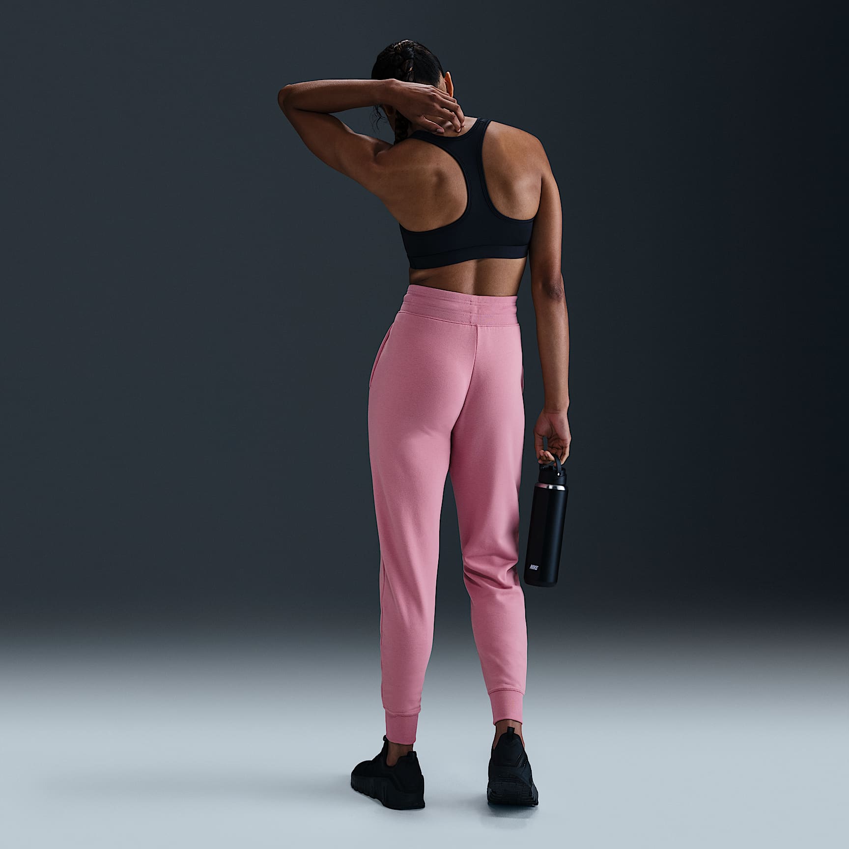 Nike Dri-FIT One Women's High-Waisted 7/8 French Terry Joggers