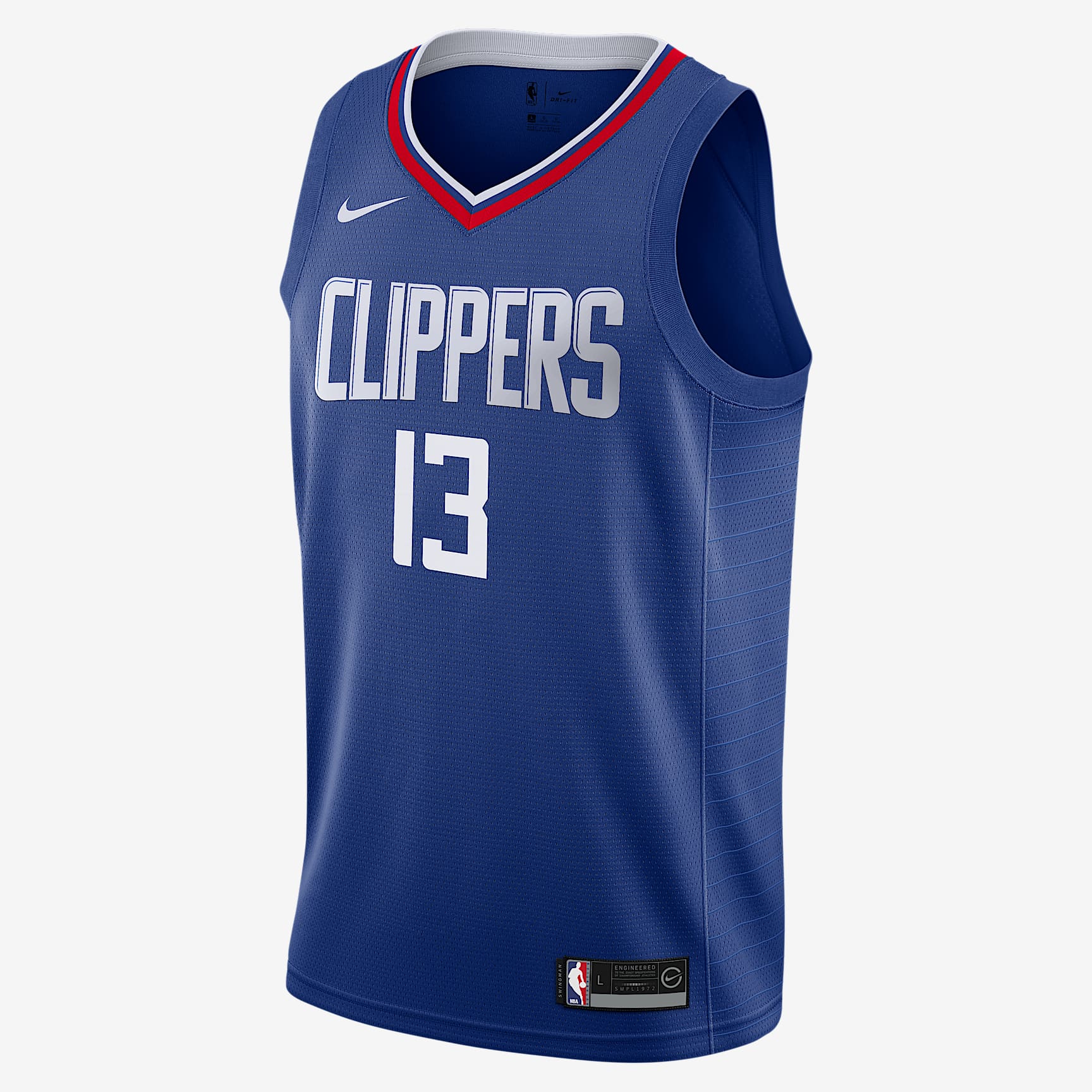 Paul George LA Clippers Icon Edition Swingman Big Kids' Nike NBA Replica Jersey