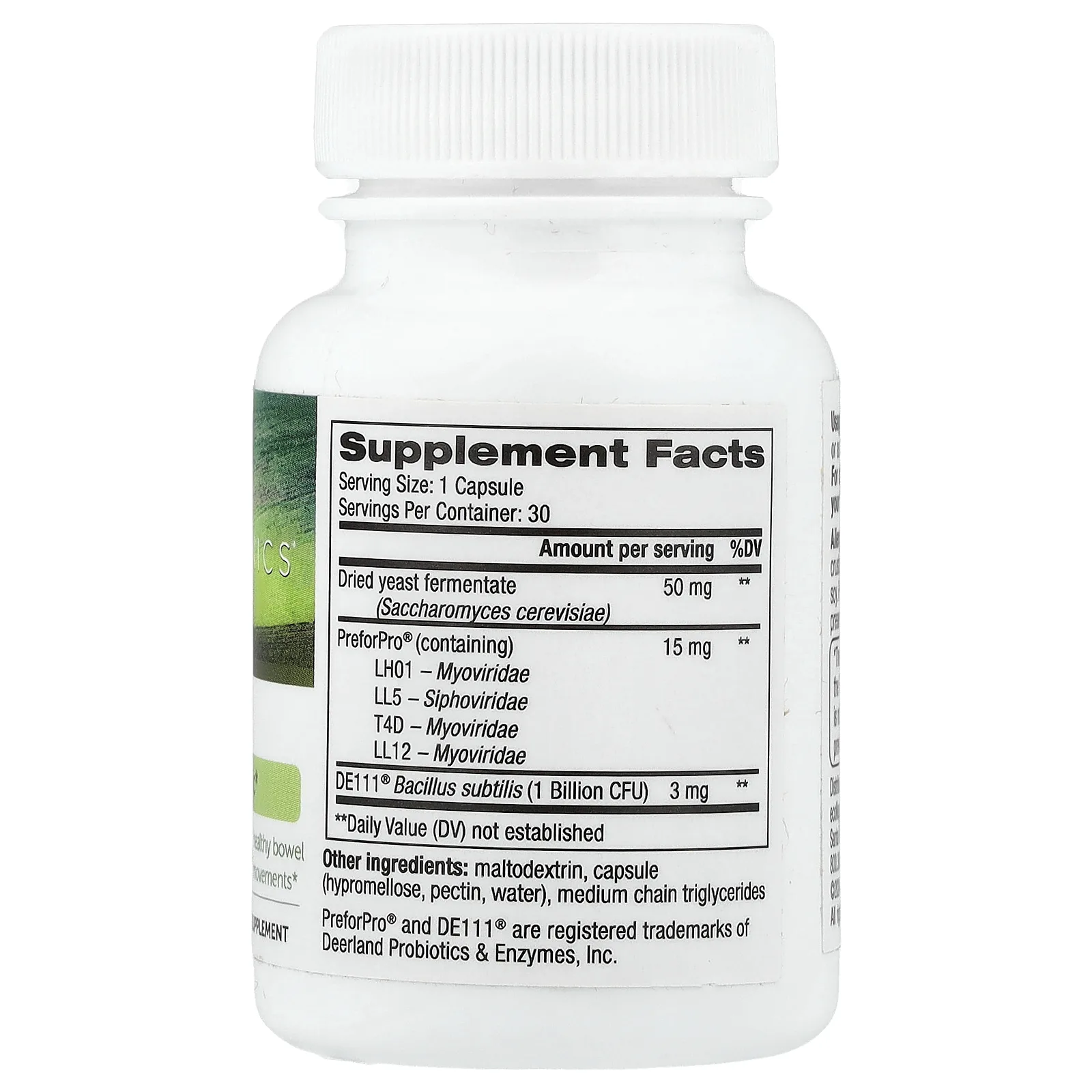 Econugenics, PowerBiotic, 30 вегетарианских капсул