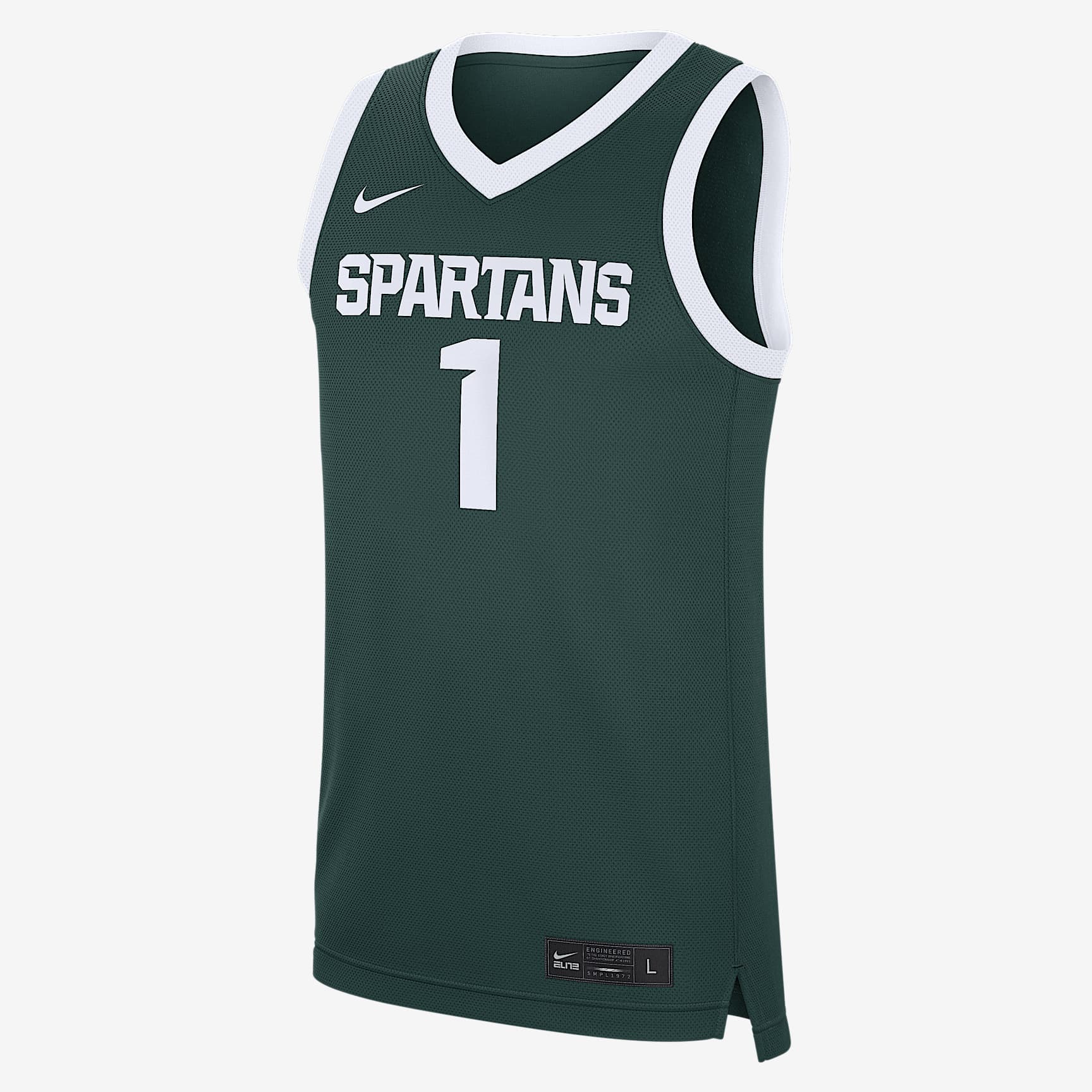 Michigan State Spartans Replica Men's Nike College Basketball Jersey