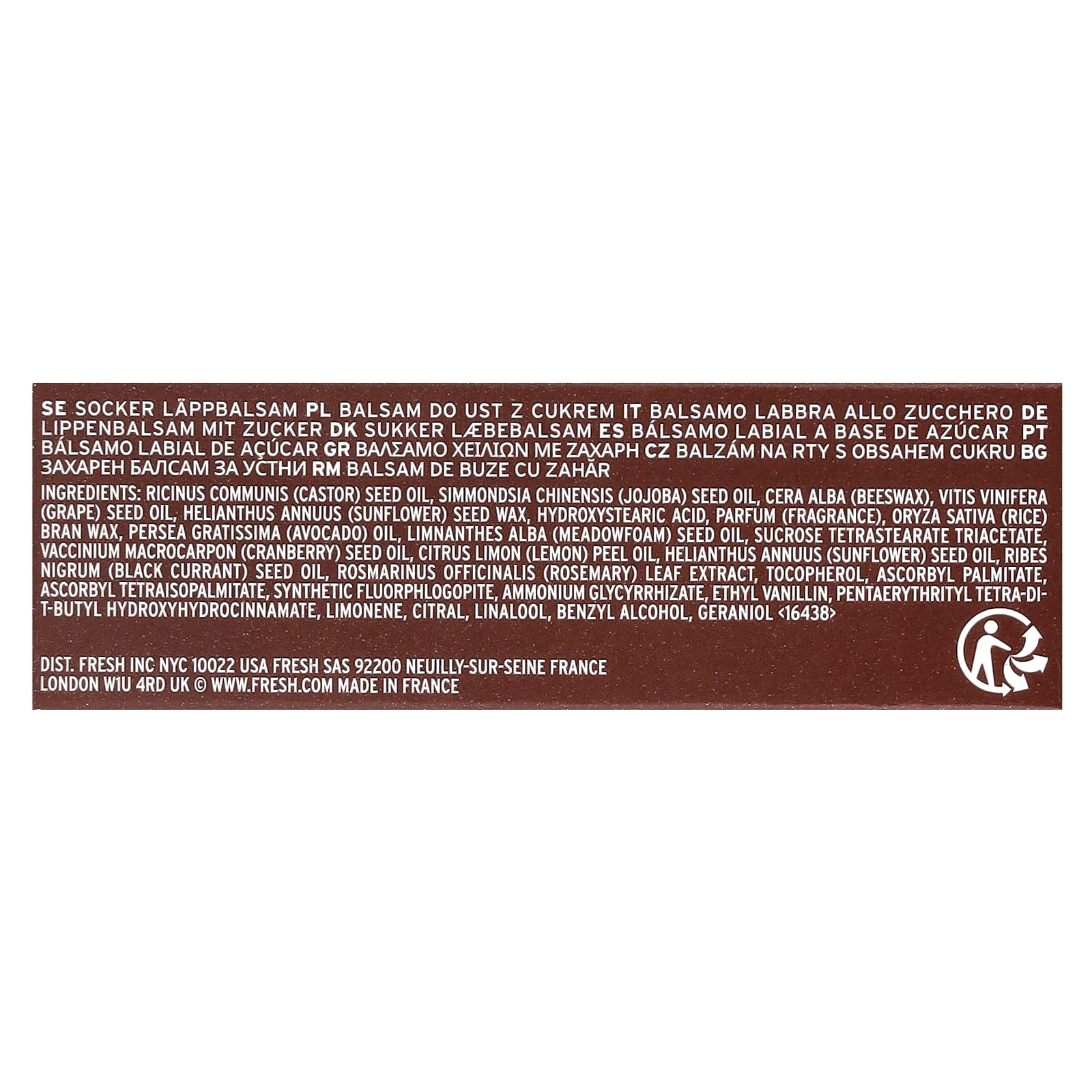 Fresh, Sugar Lip Treatment, Original, 4,3 г (0,15 унции)