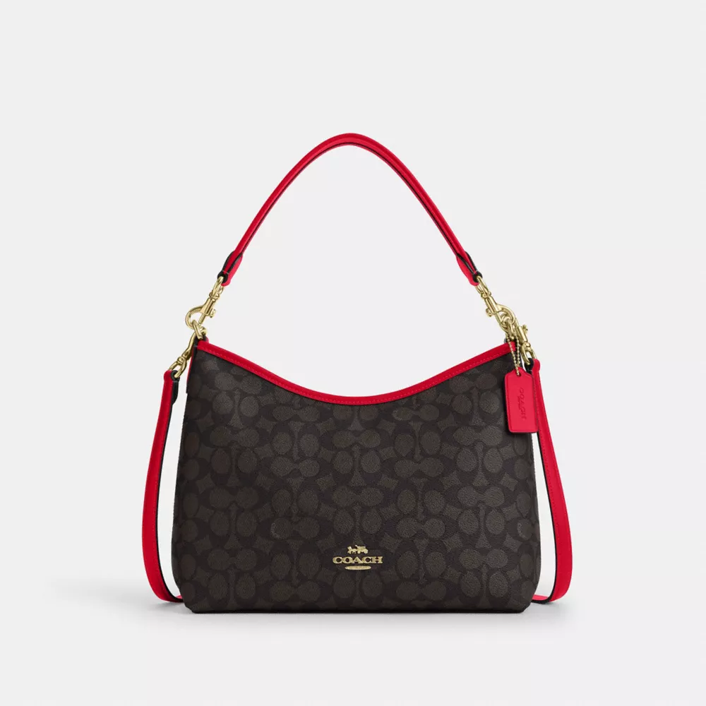 Сумка COACH Laurel Shoulder Bag In Signature Canvas