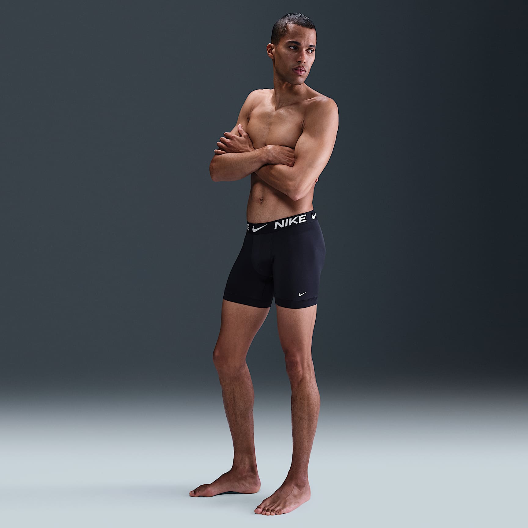 Nike Dri-FIT Essential Micro Men's Boxer Briefs (3-Pack)