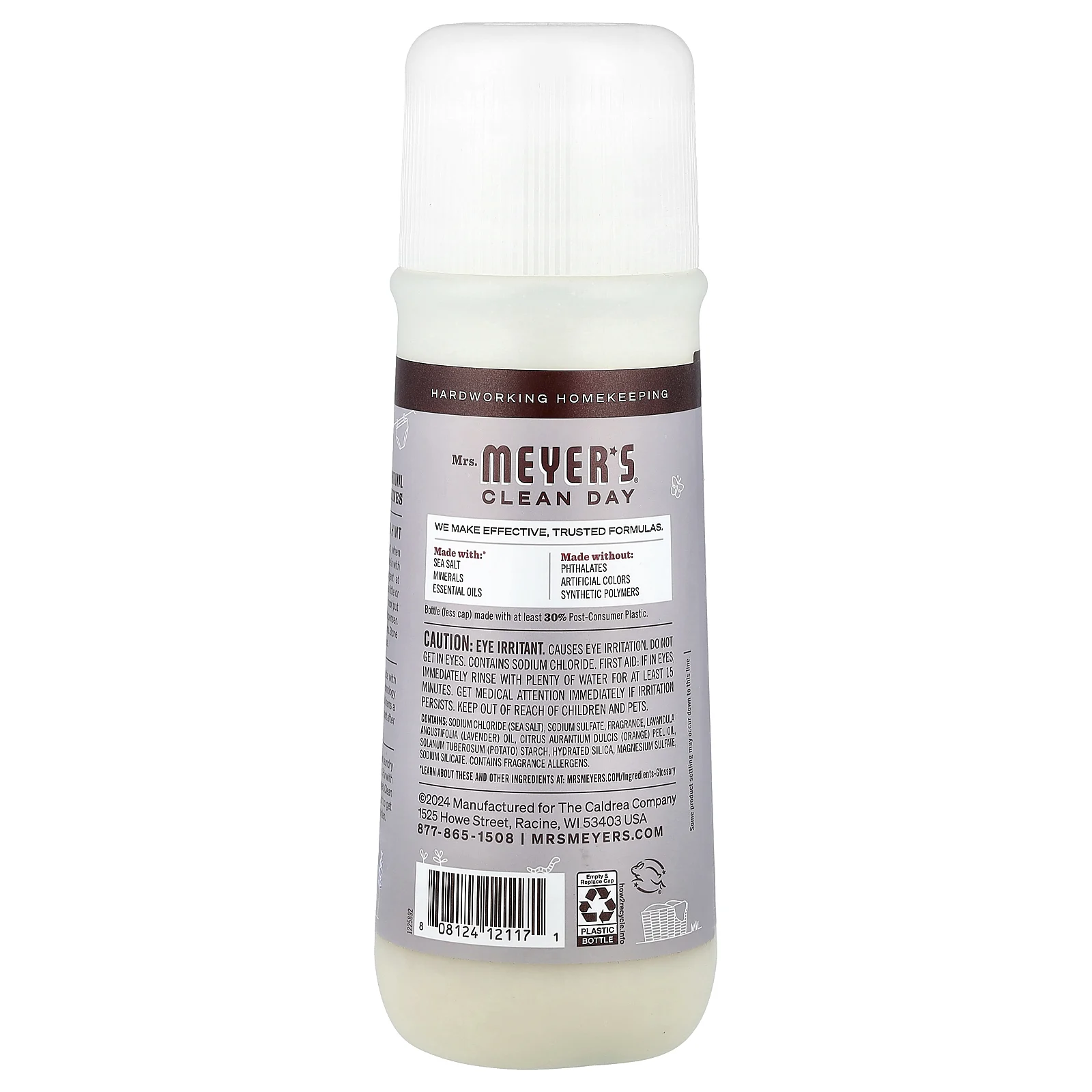 Mrs. Meyers Clean Day, Усилитель аромата для стирки, лаванда, 510 г (18 унций)