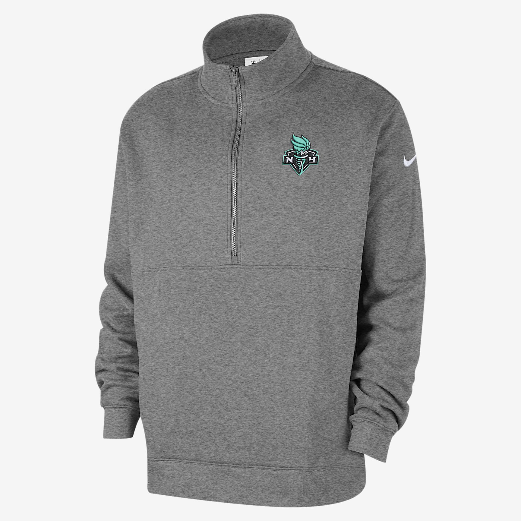New York Liberty Club Men's Nike WNBA Half-Zip Top