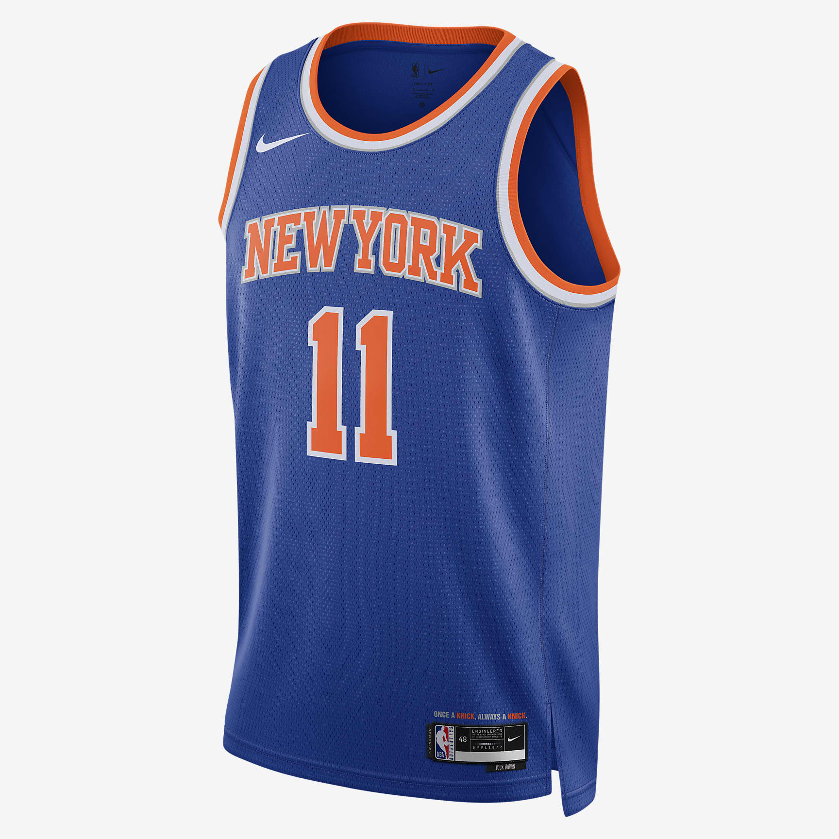 New York Knicks Icon Edition 2022/23 Men's Nike Dri-FIT NBA Swingman Jersey