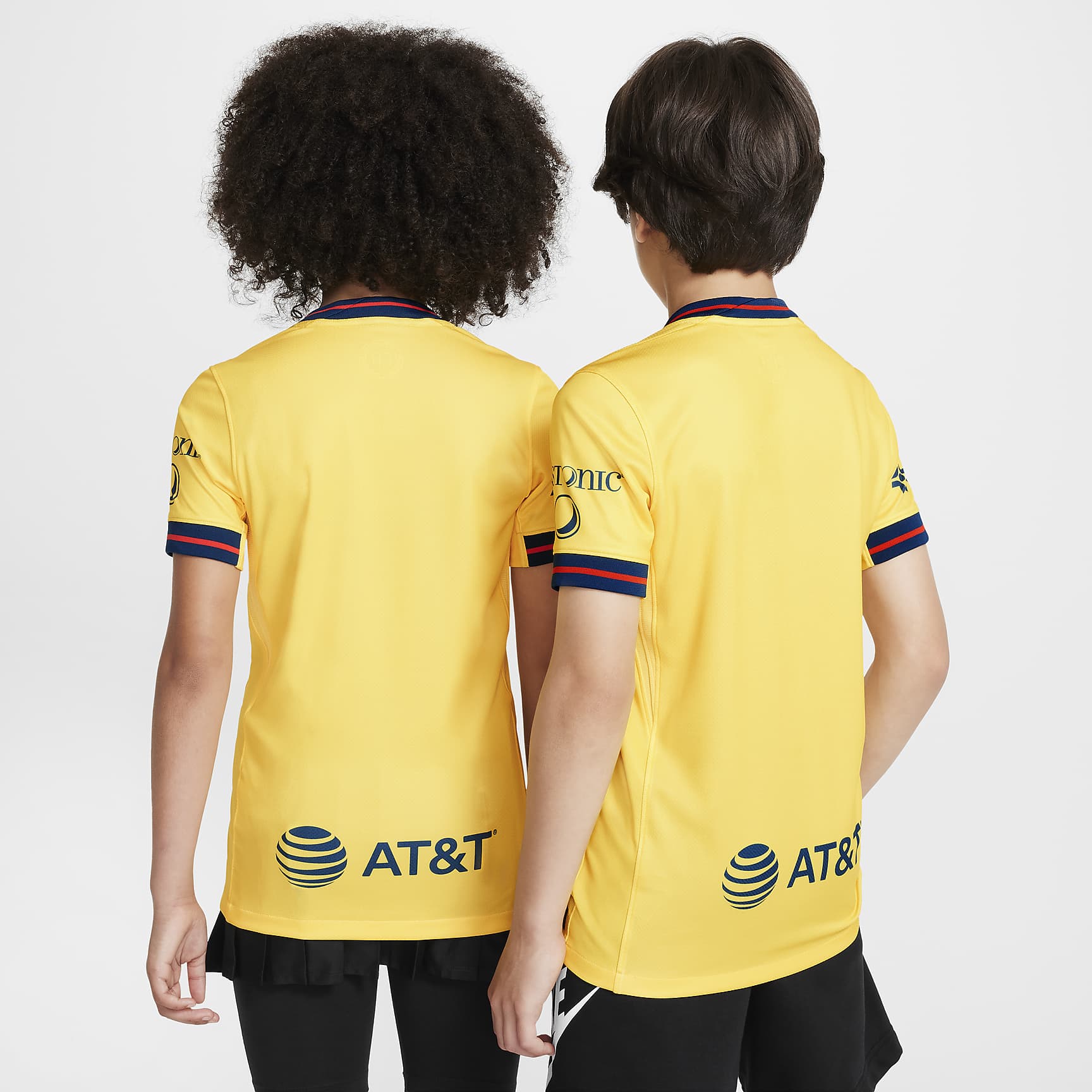 Club América 2024/25 Stadium Home Big Kids' Nike Dri-FIT Soccer Replica Jersey