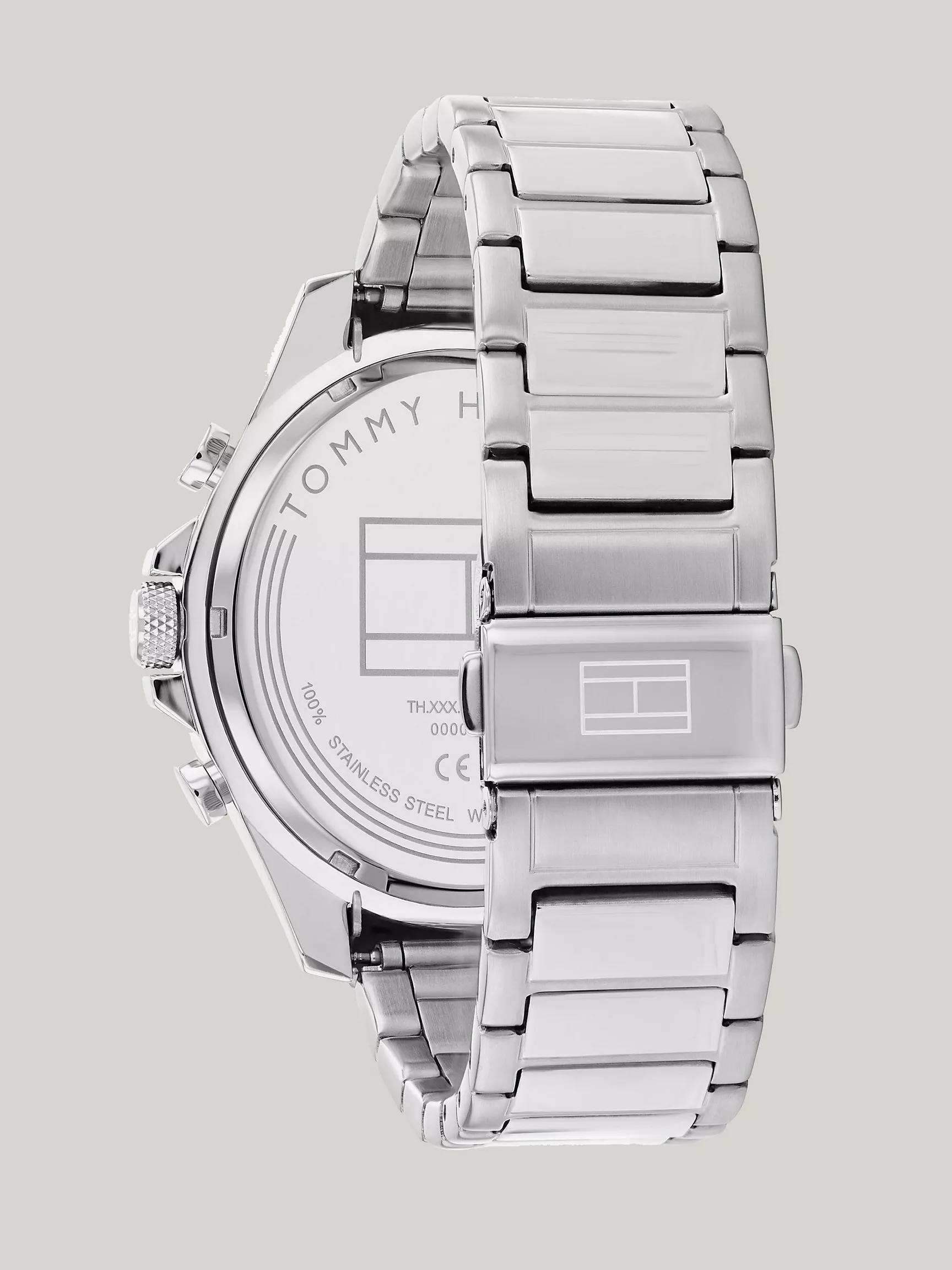 Мужские часы Tommy Hilfiger, Спортивные часы 46 мм из нержавеющей стали