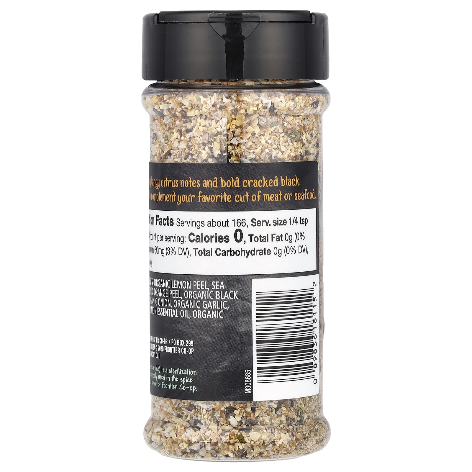 Frontier Co-op, Organic Prime Cuts, цитрусовый перец, 116 г (4,09 унции)