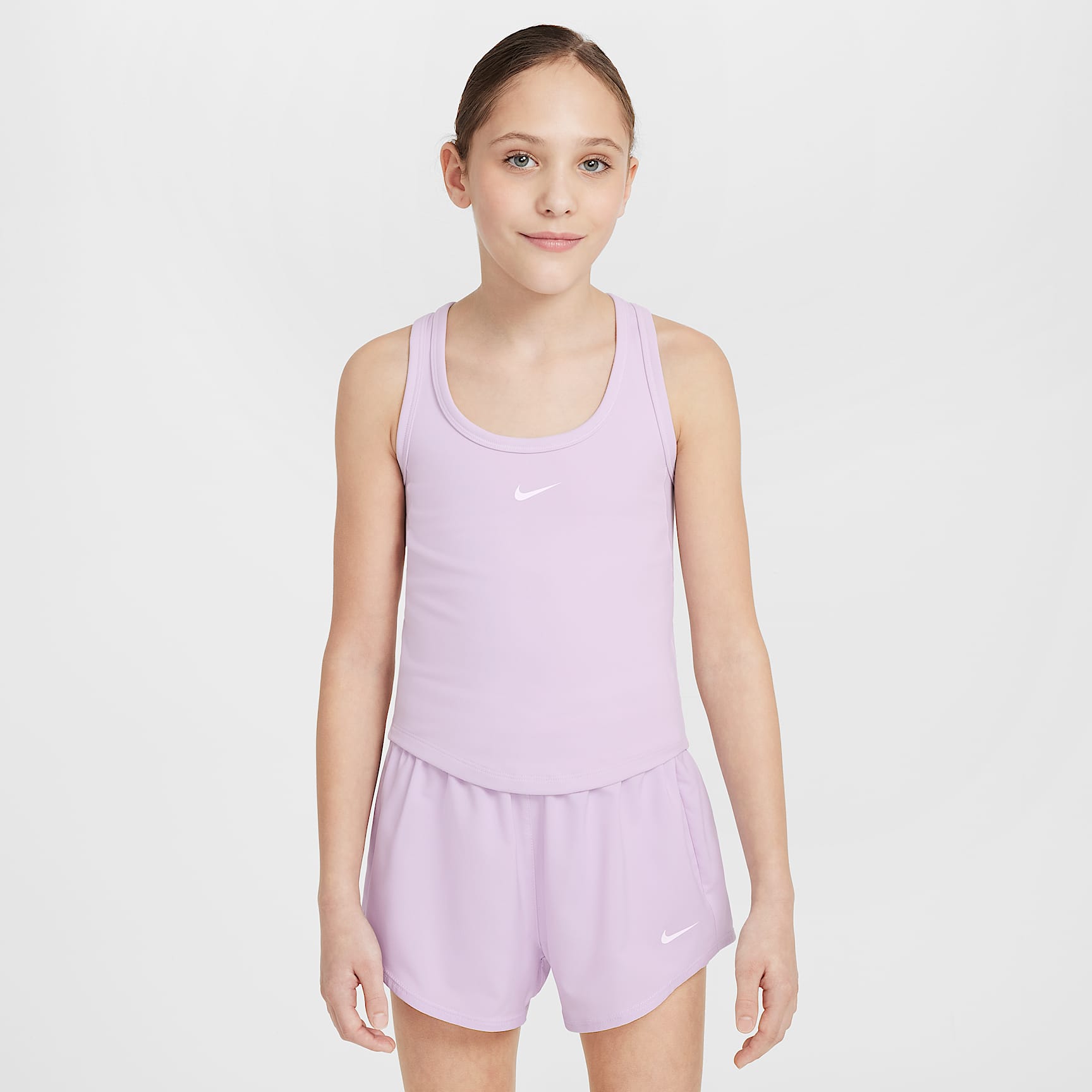Nike One Fitted Big Kids' (Girls') Dri-FIT Tank