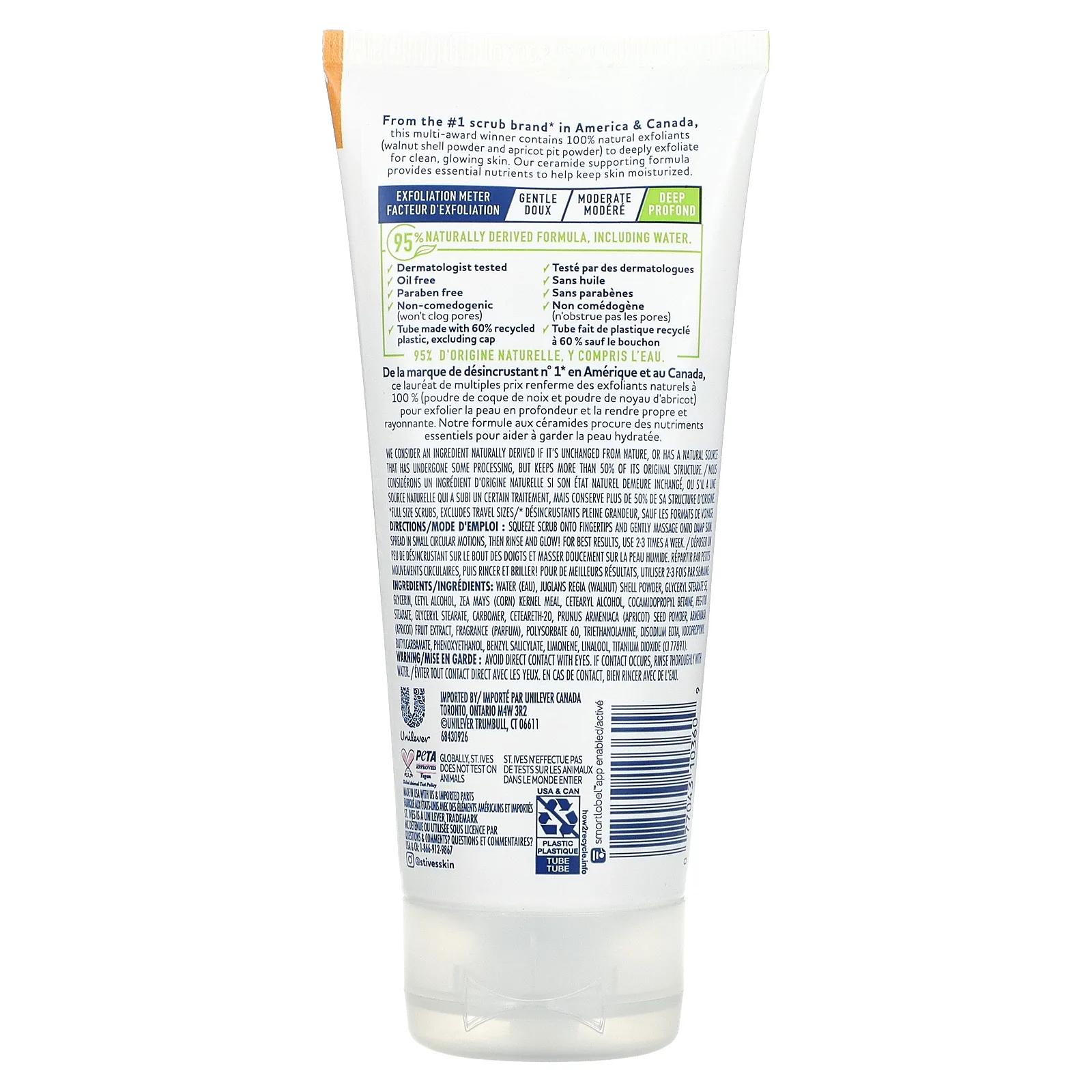 St. Ives, Fresh Skin, абрикосовый скраб , 170 г (6 жидк. унций)