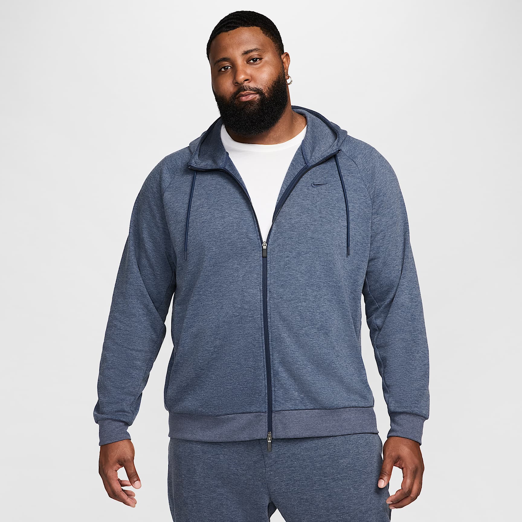 Nike Primary Fleece Men's Dri-FIT UV Full-Zip Performance Hoodie