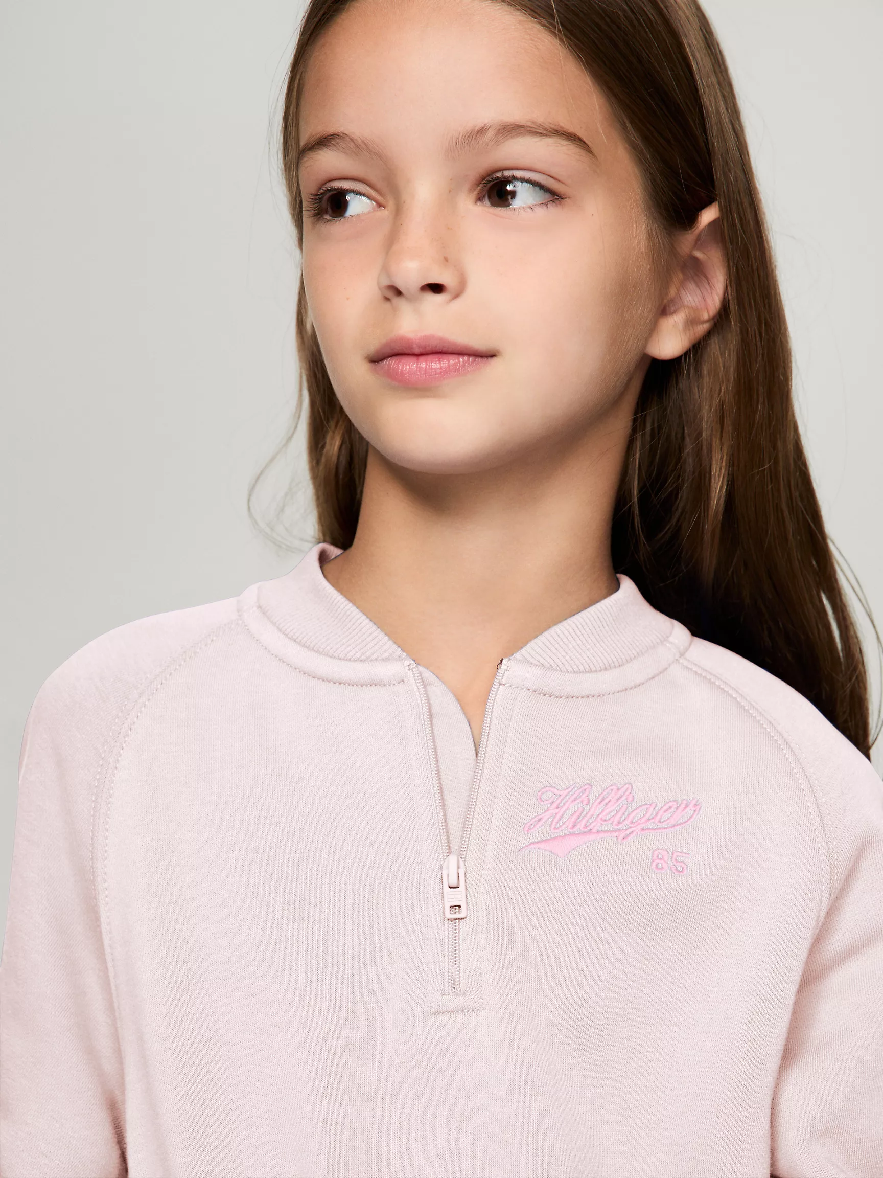 Платье для девочек Tommy Hilfiger, Детское платье с регланом и спортивным логотипом Script