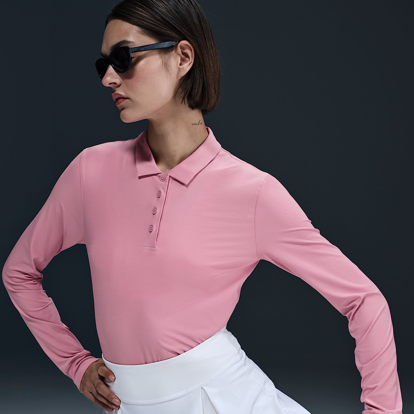 Nike Victory Women's Dri-FIT Long-Sleeve Polo