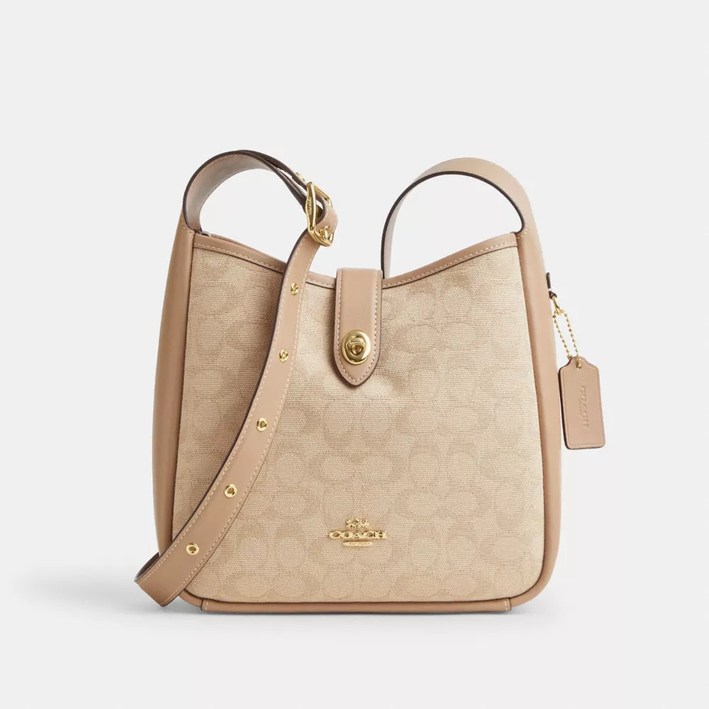 Сумка COACH Hadley Convertible Crossbody Bag With Signature Canvas