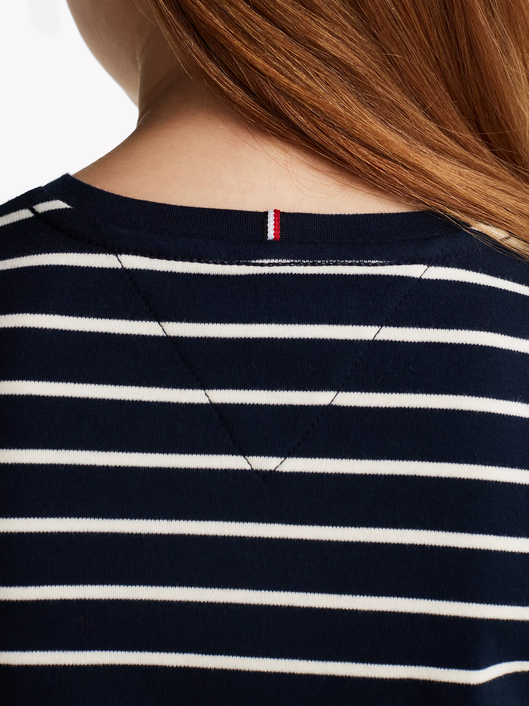 Платье для девочек Tommy Hilfiger, Детское платье-футболка с коротким рукавом