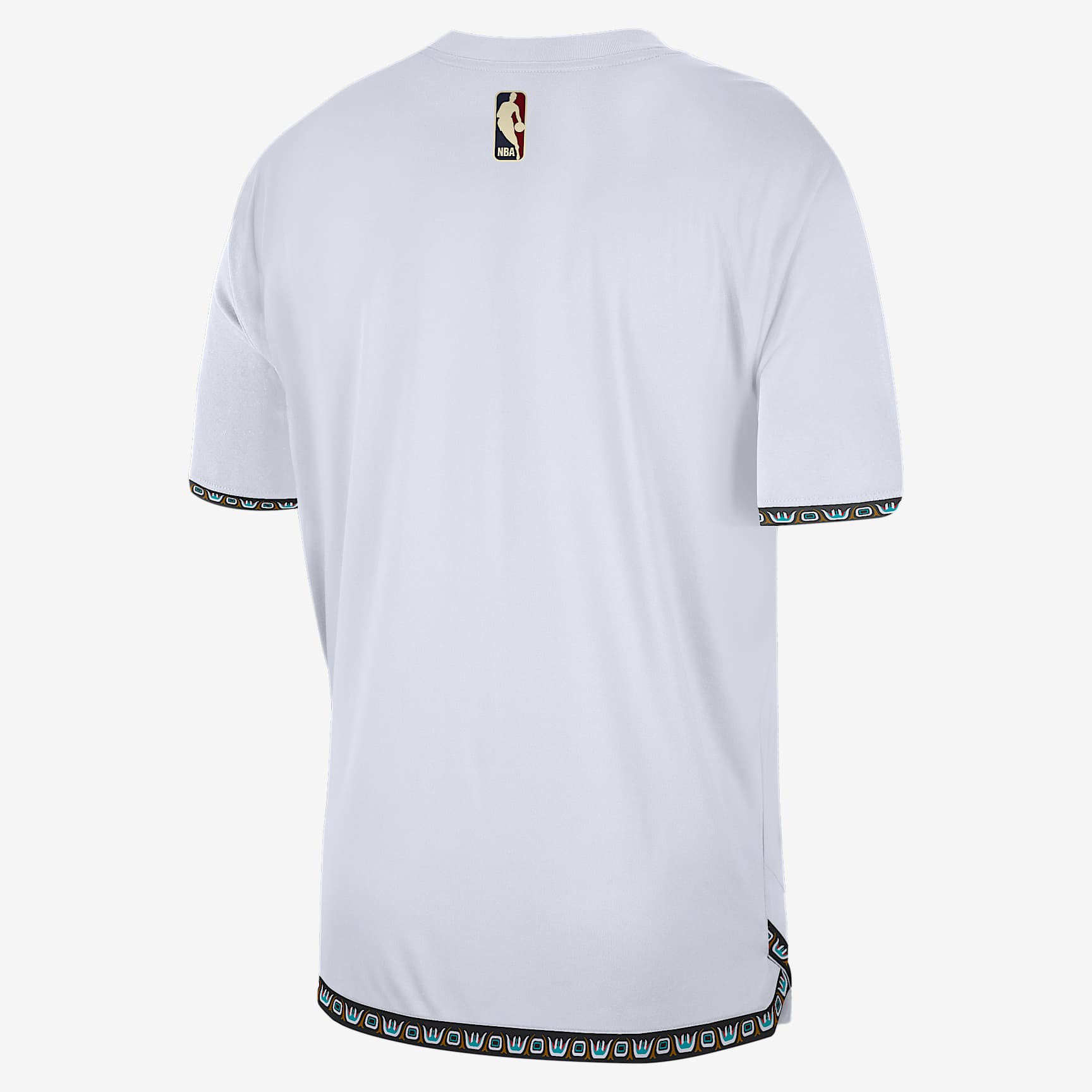 Memphis Grizzlies Hardwood Classics Men's Nike Dri-FIT NBA Short-Sleeve Pregame Top