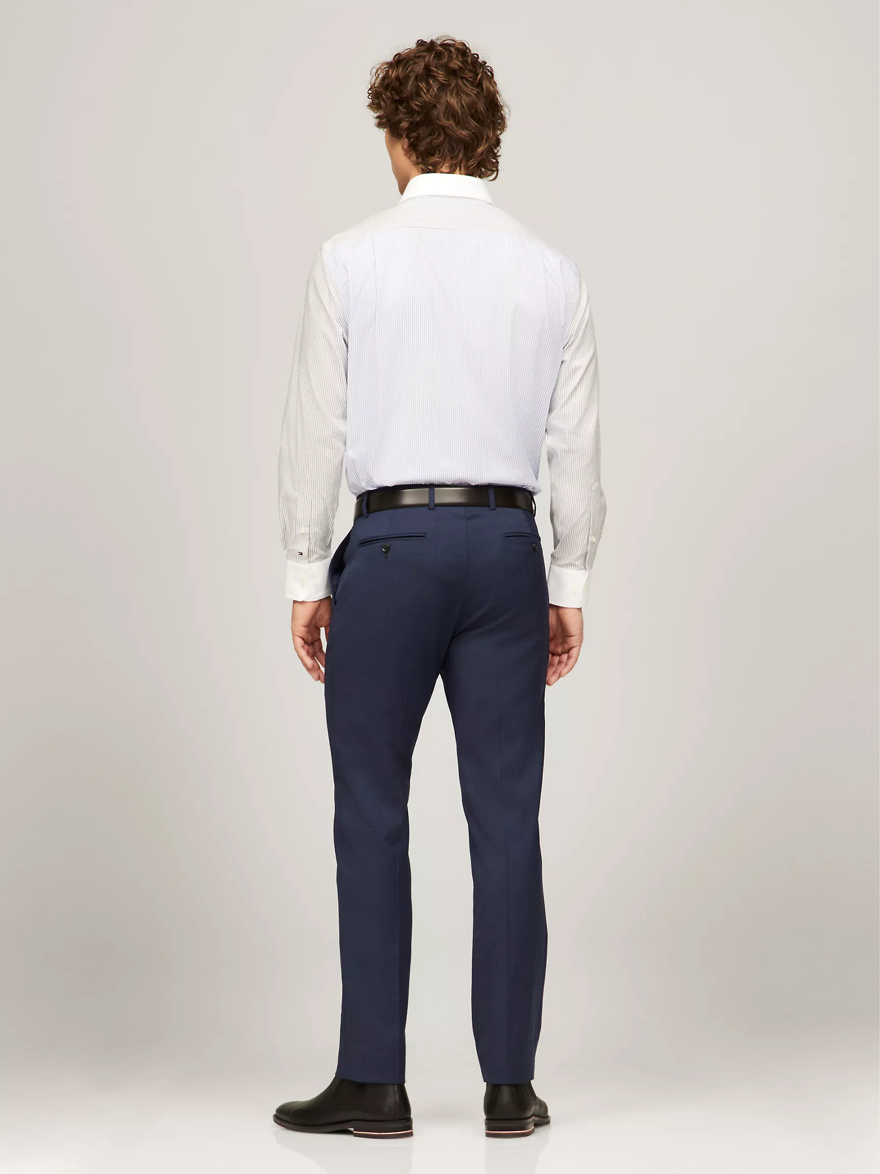 Мужская рубашка Tommy Hilfiger, Приталенная рубашка THFlex