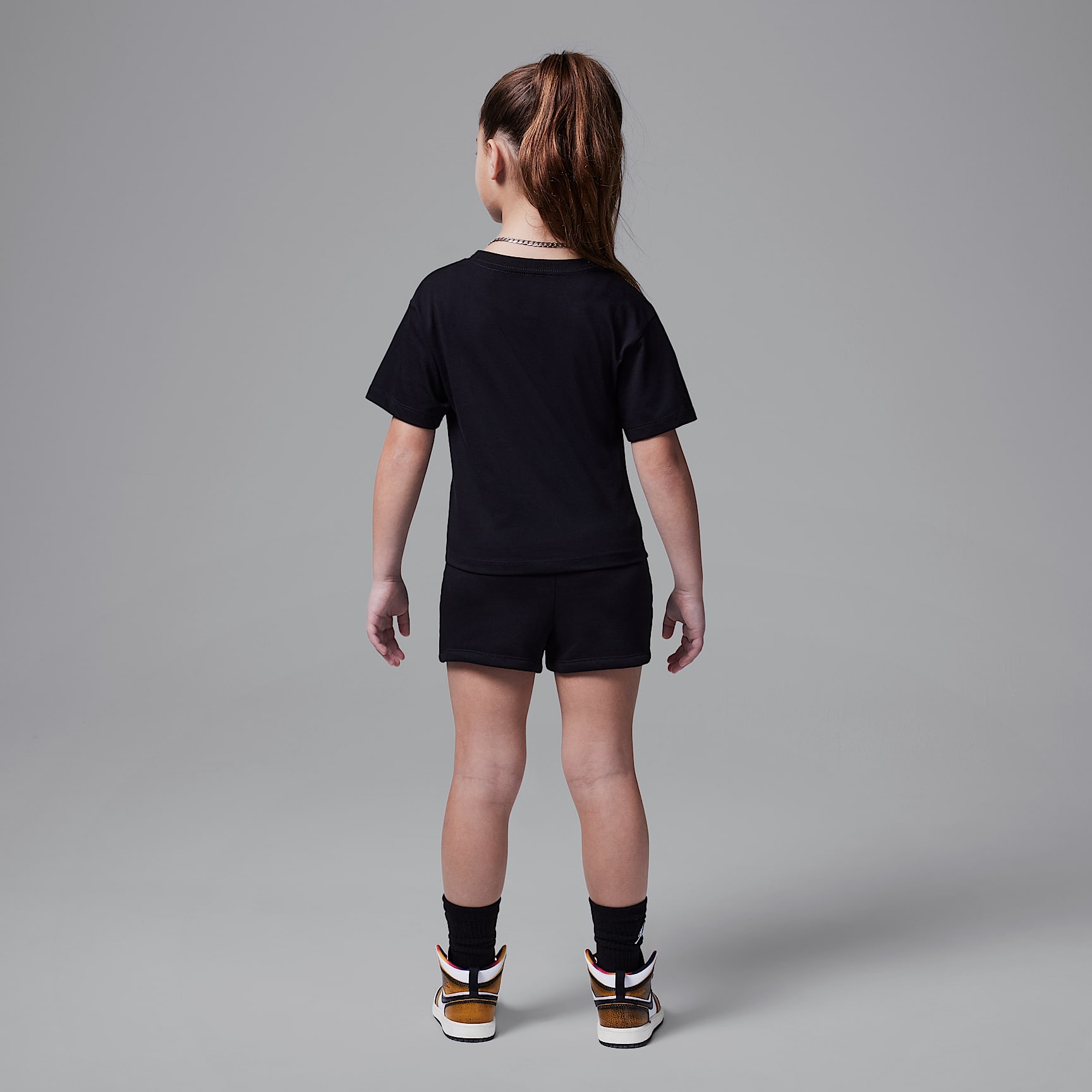 Jordan Brooklyn Essentials Little Kids' 2-Piece Fleece Shorts Set