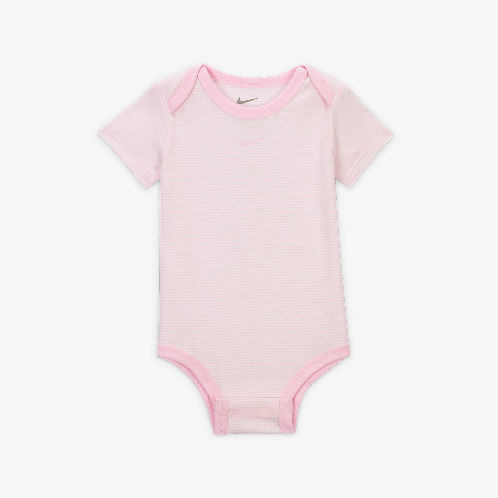 Nike Essentials Baby (0-9M) 3-Piece Striped Swooshfetti Set