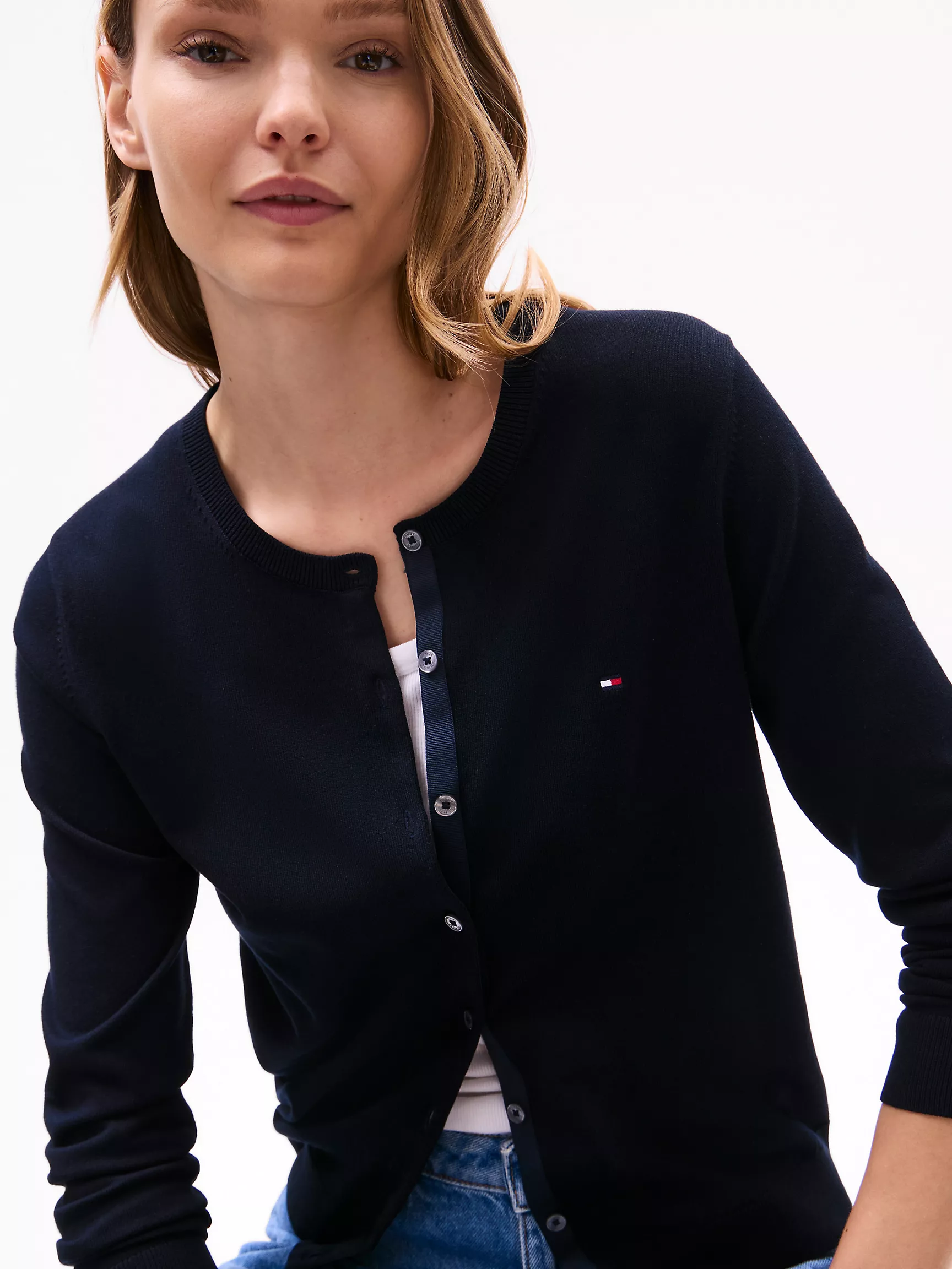 Женский свитер Tommy Hilfiger, Легкий кардиган