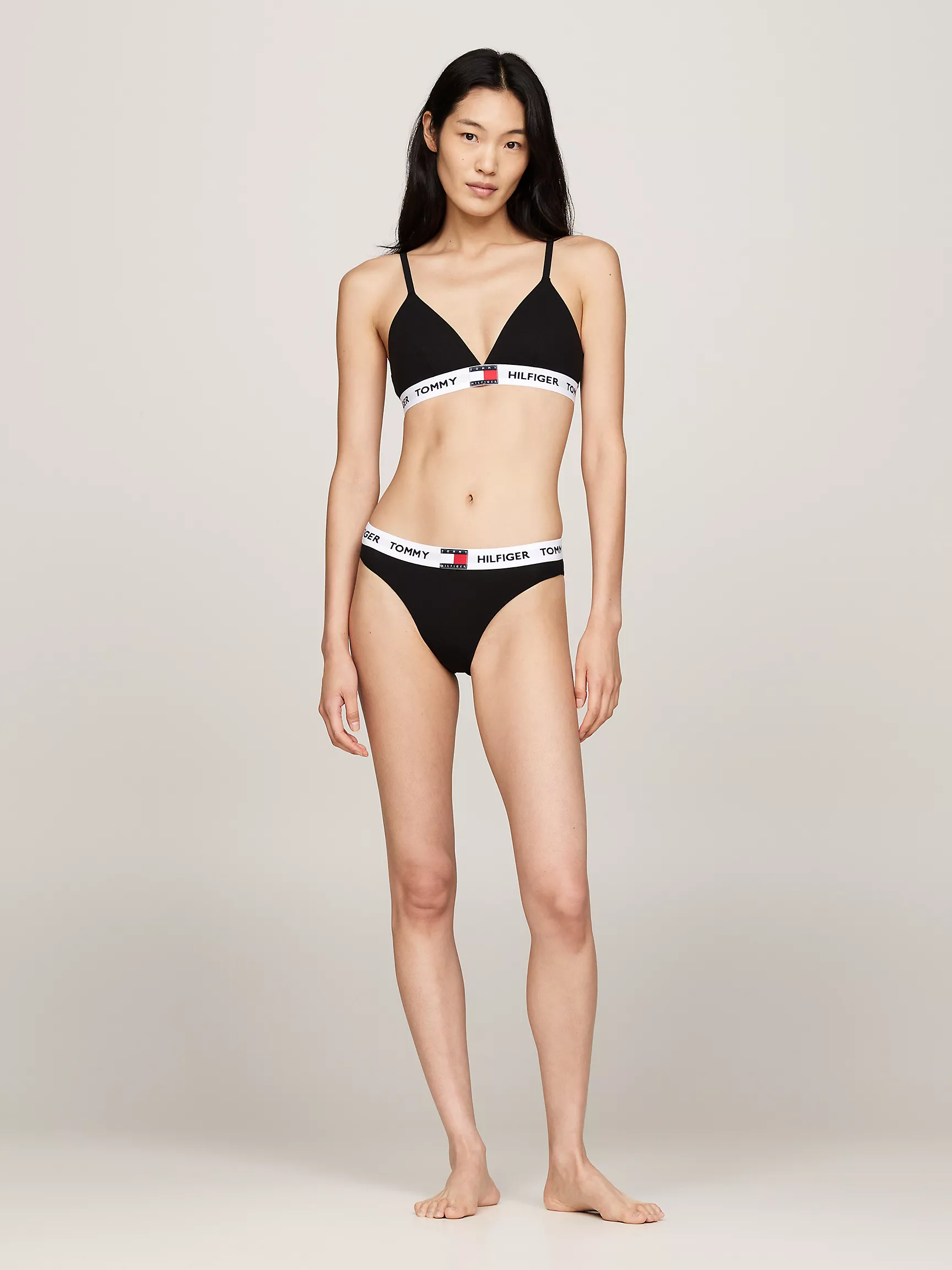 Женское нижнее белье Tommy Hilfiger, Треугольный бюстгальтер с логотипом Tommy