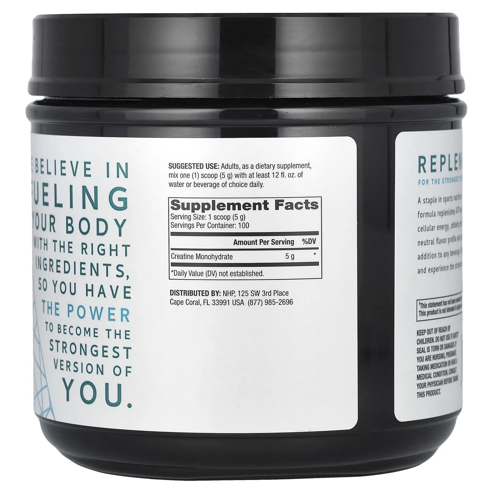 Dr. Mercola, Pure Power, моногидрат креатина, без добавок, 500 г (17,6 унции)