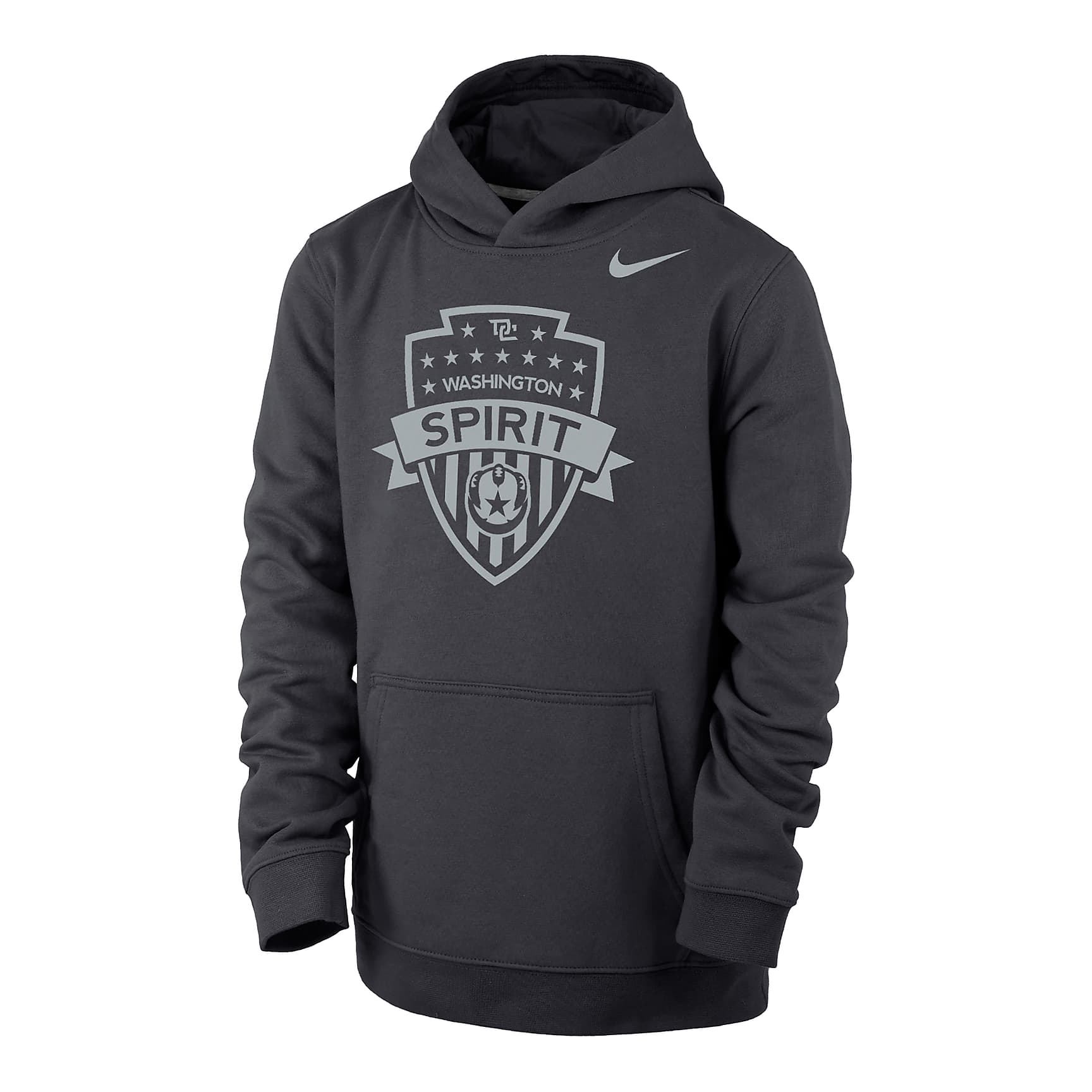 Washington Spirit Club Fleece Big Kids' (Boys') Nike Soccer Hoodie