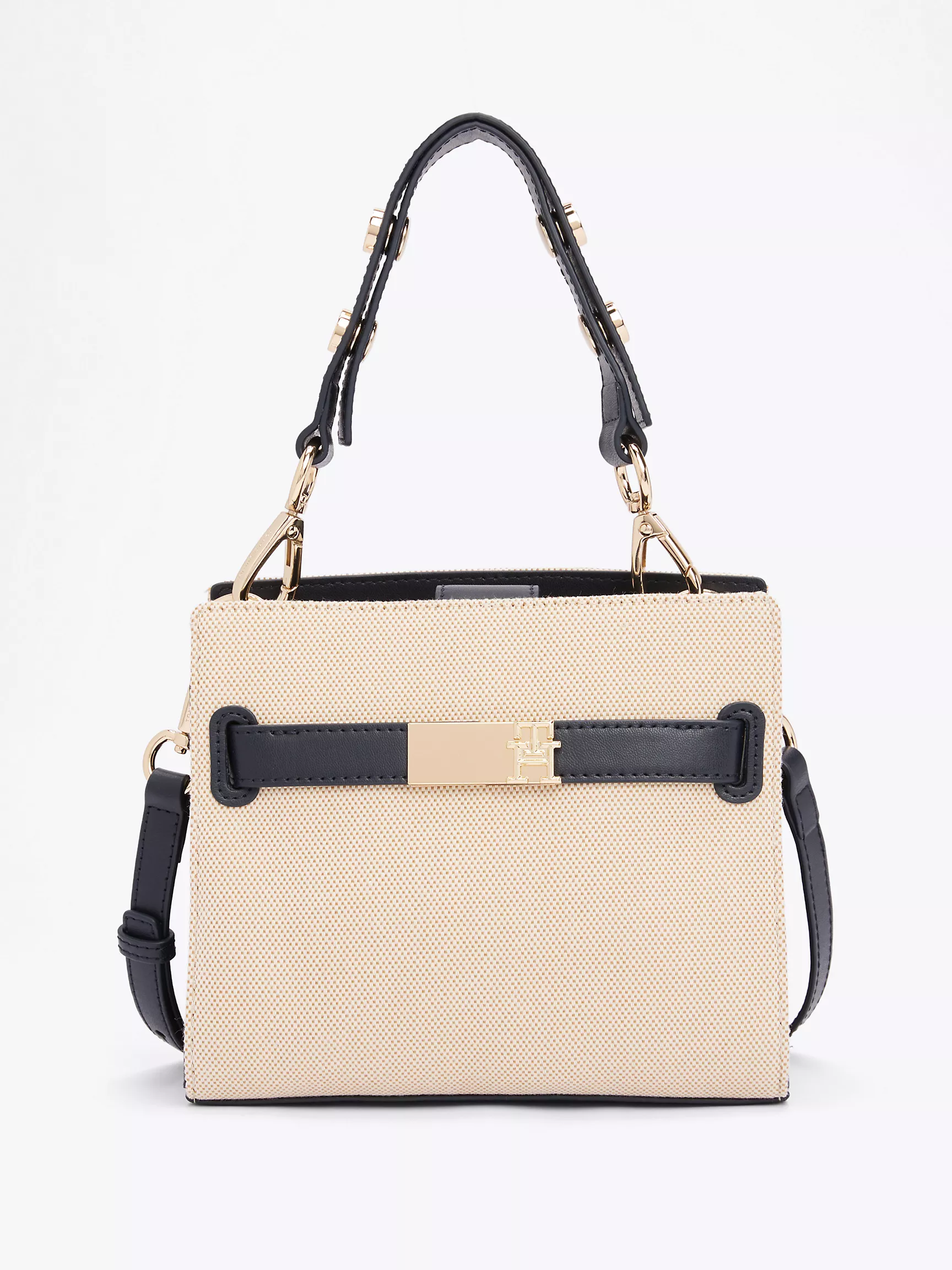 Женская сумка Tommy Hilfiger, Мини-сумка-сэтчел из канваса Tommy Heritage