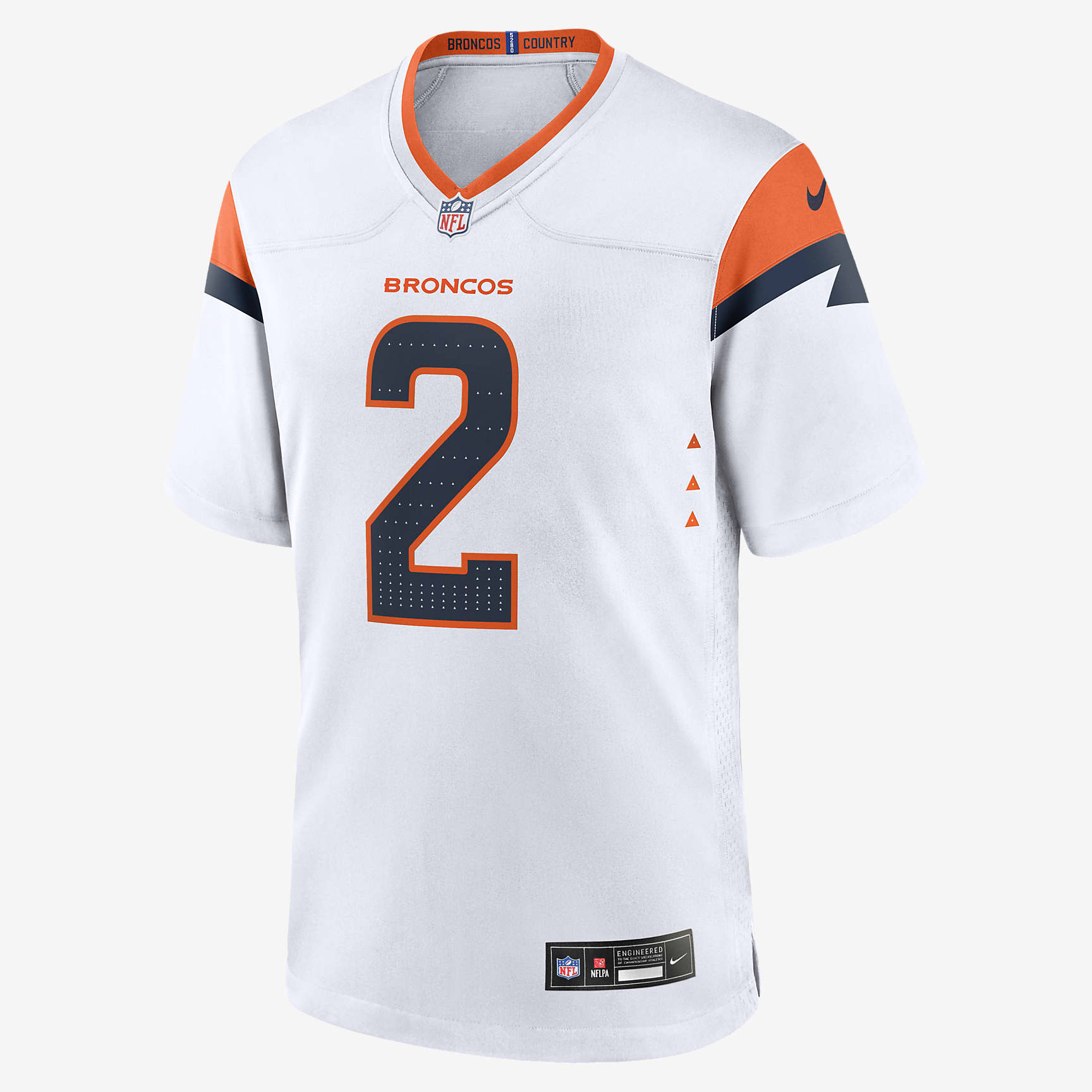 Patrick Surtain II Denver Broncos Men's Nike NFL Game Football Jersey