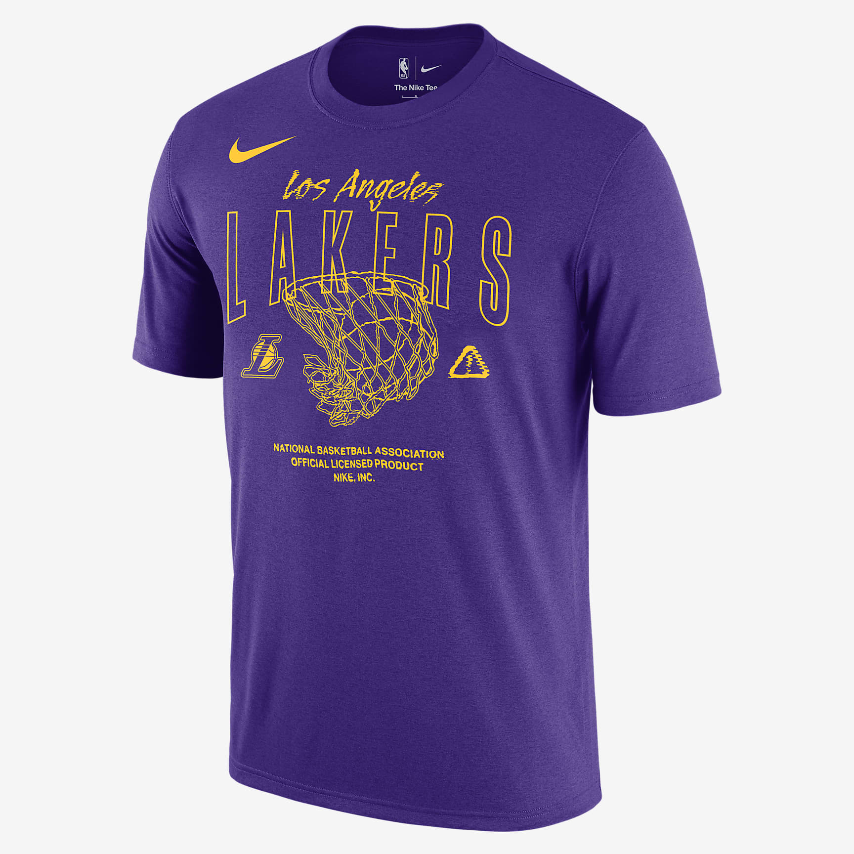Los Angeles Lakers Courtside Max90 Men's Nike NBA T-Shirt