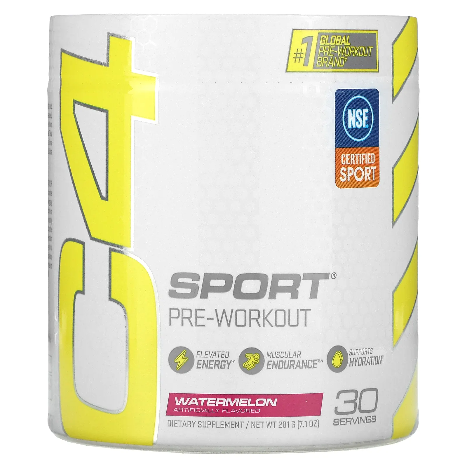 Cellucor, C4 Sport, перед тренировкой, арбуз, 201 г (7,1 унций)