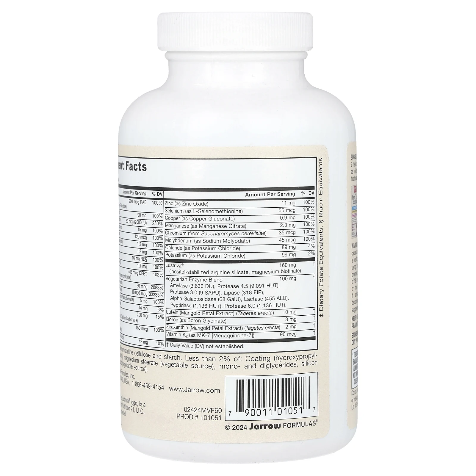 Jarrow Formulas, Women's Multi + ™, 60 таблеток