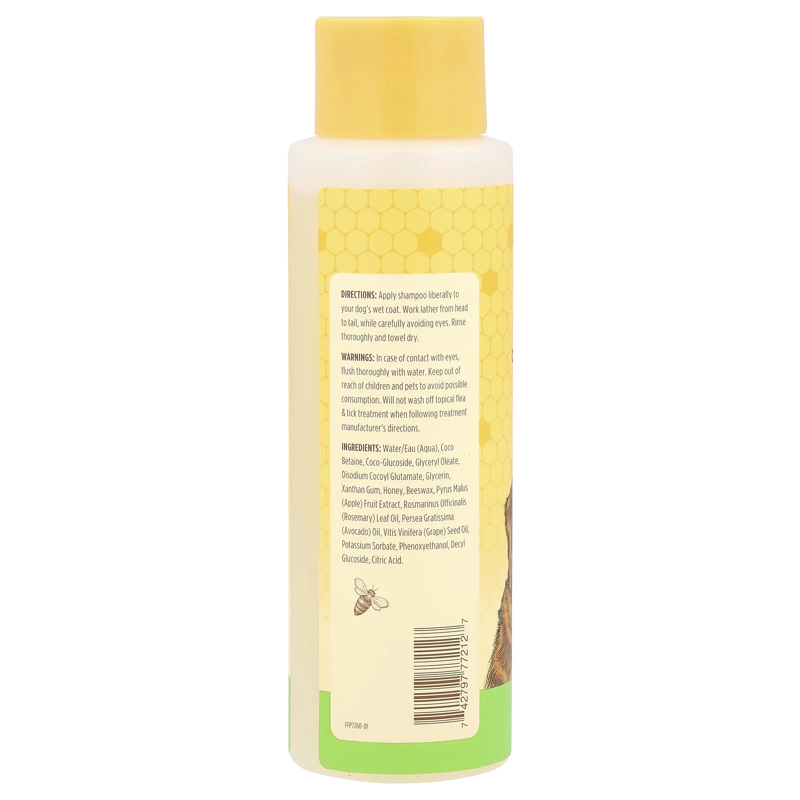 Burt's Bees, Дезодорирующий шампунь для собак с яблоком и розмарином, 473 мл (16 жидк. Унций)