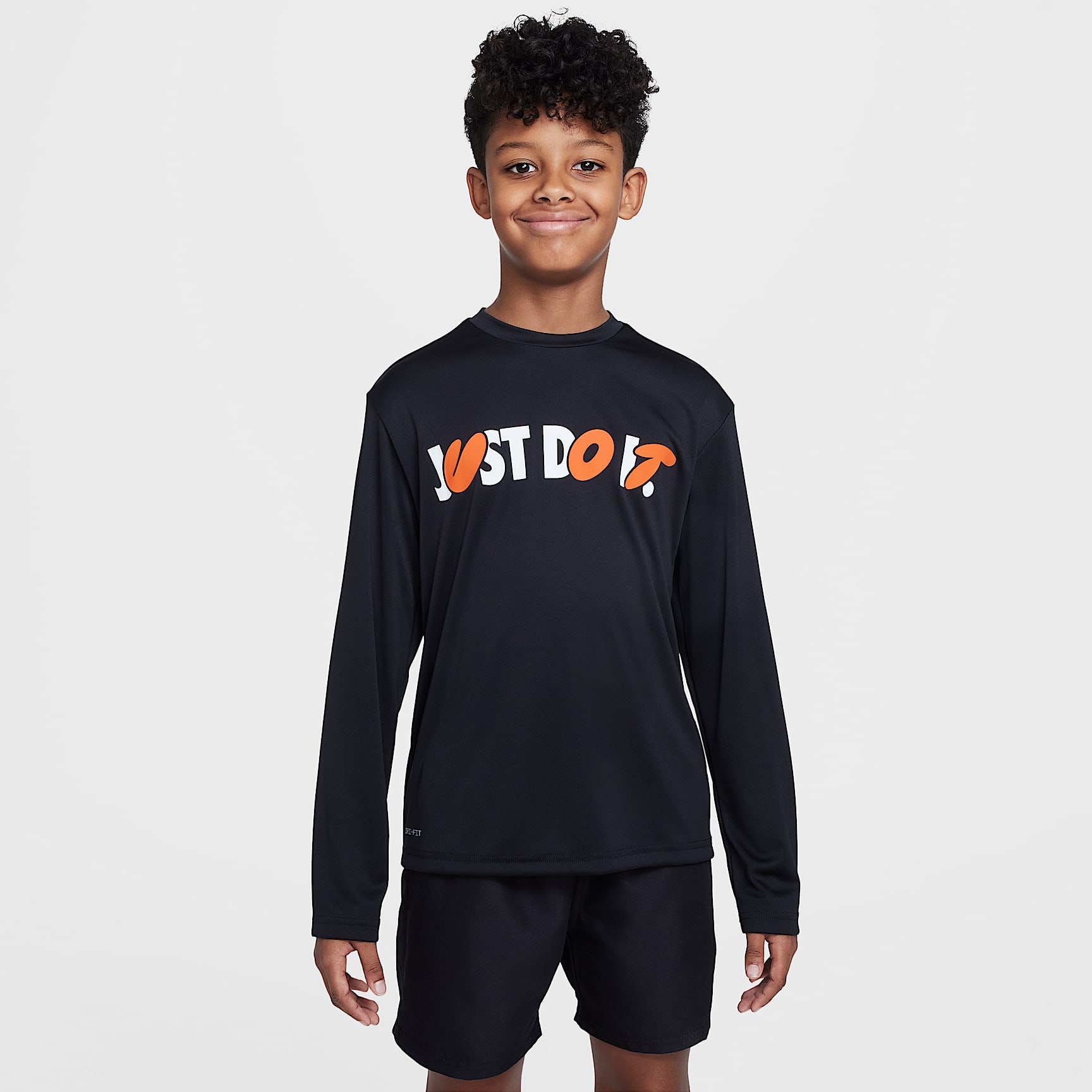 Nike Swim Hydroguard Big Kids' (Boys') Dri-FIT Long-Sleeve Top