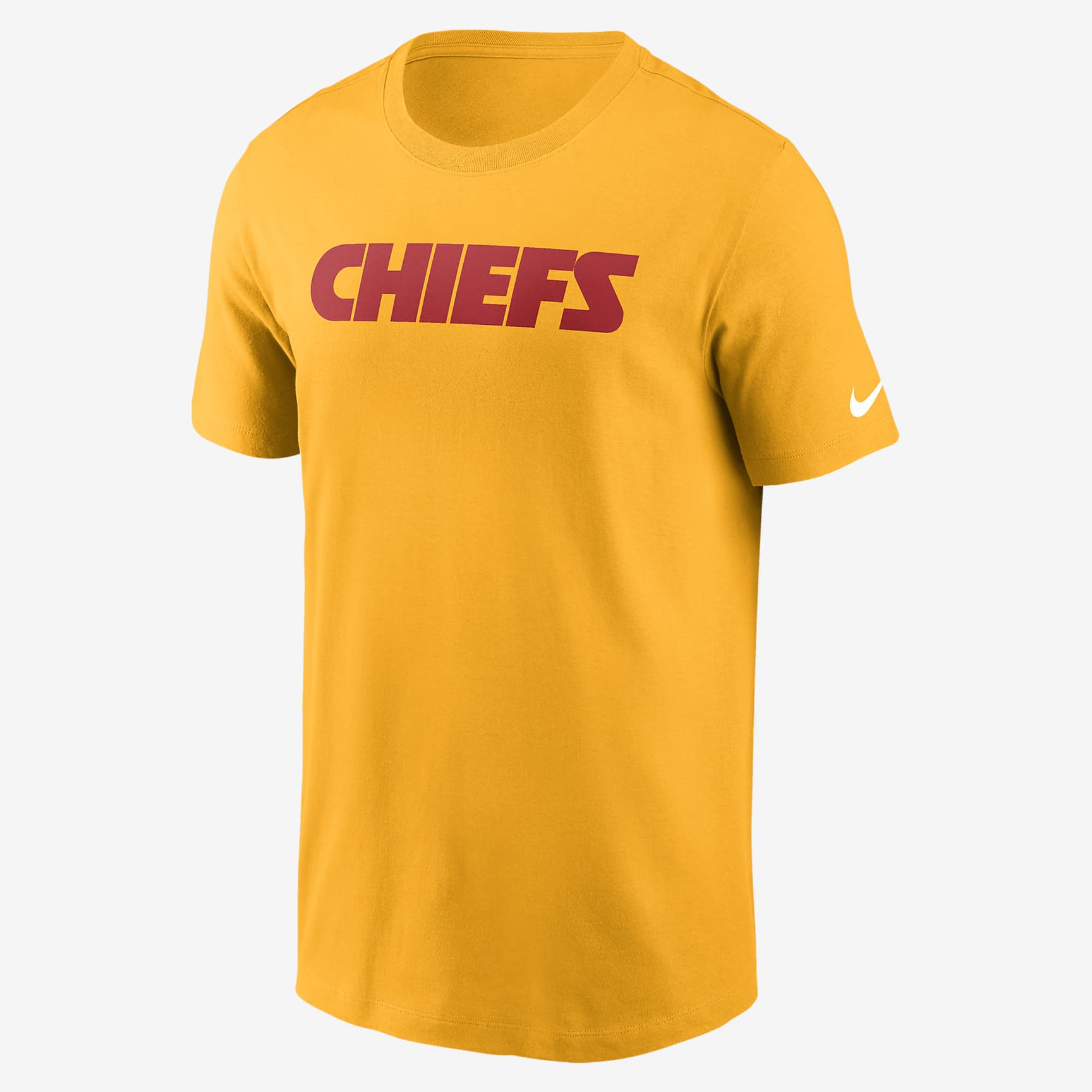 Kansas City Chiefs Primetime Wordmark Essential Men's Nike NFL T-Shirt