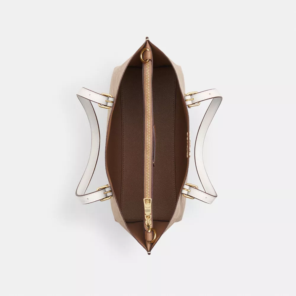 Сумка COACH Mollie Tote Bag 25 In Signature Canvas