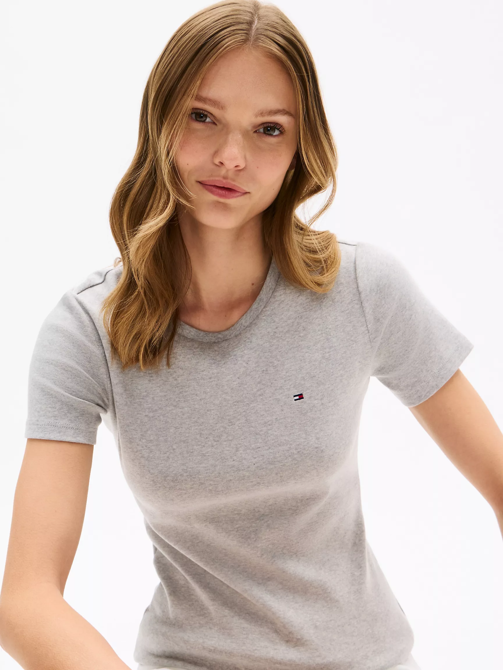 Женская футболка Tommy Hilfiger, Любимая футболка с круглым вырезом