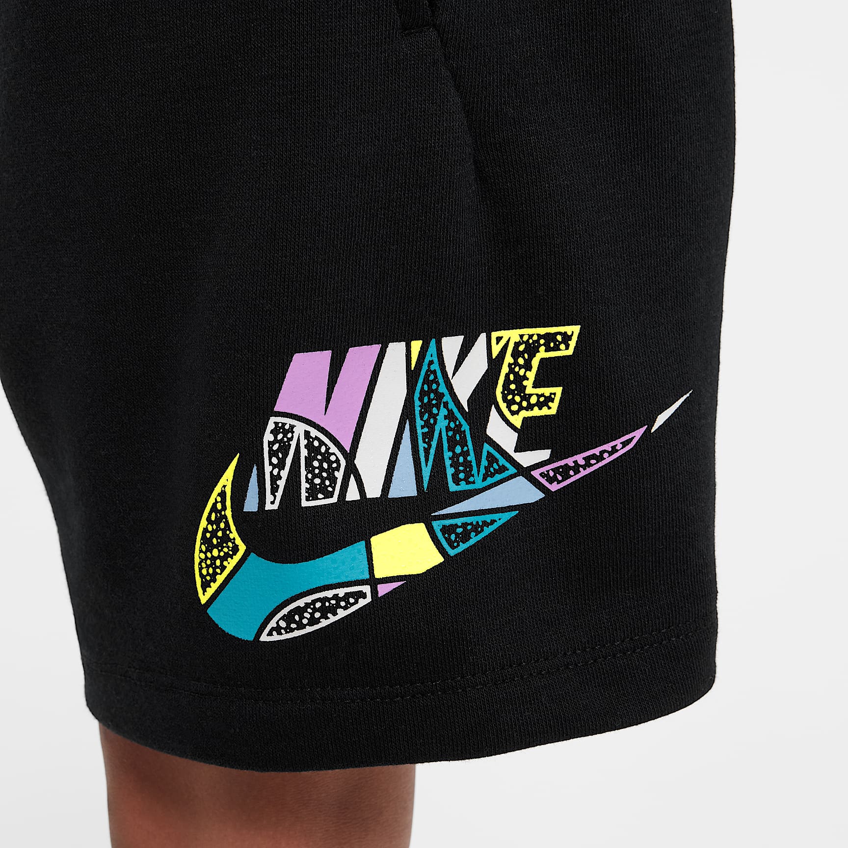 Nike Sportswear "Outside the Lines" Little Kids' French Terry Shorts